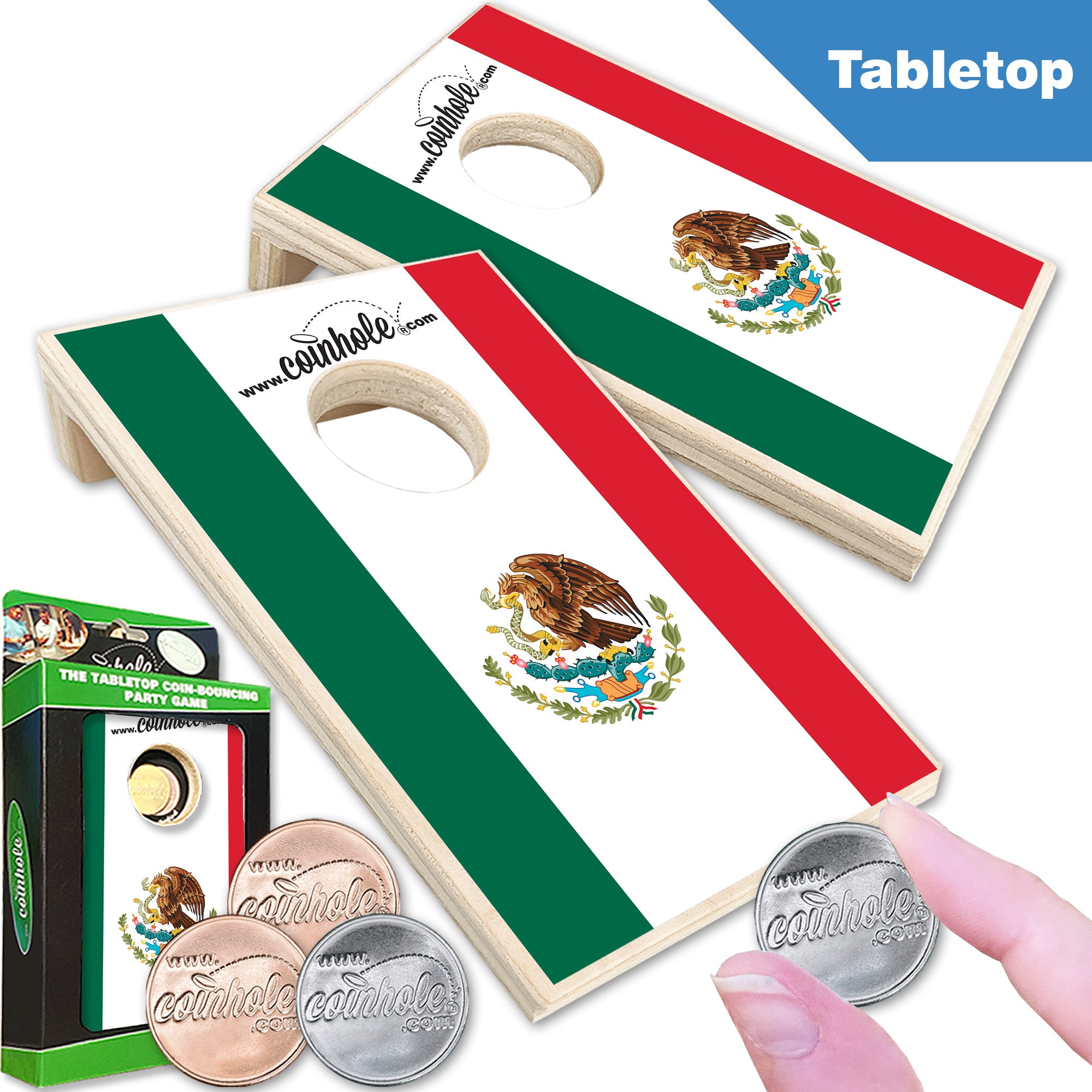 Mexico Flag Coinhole®