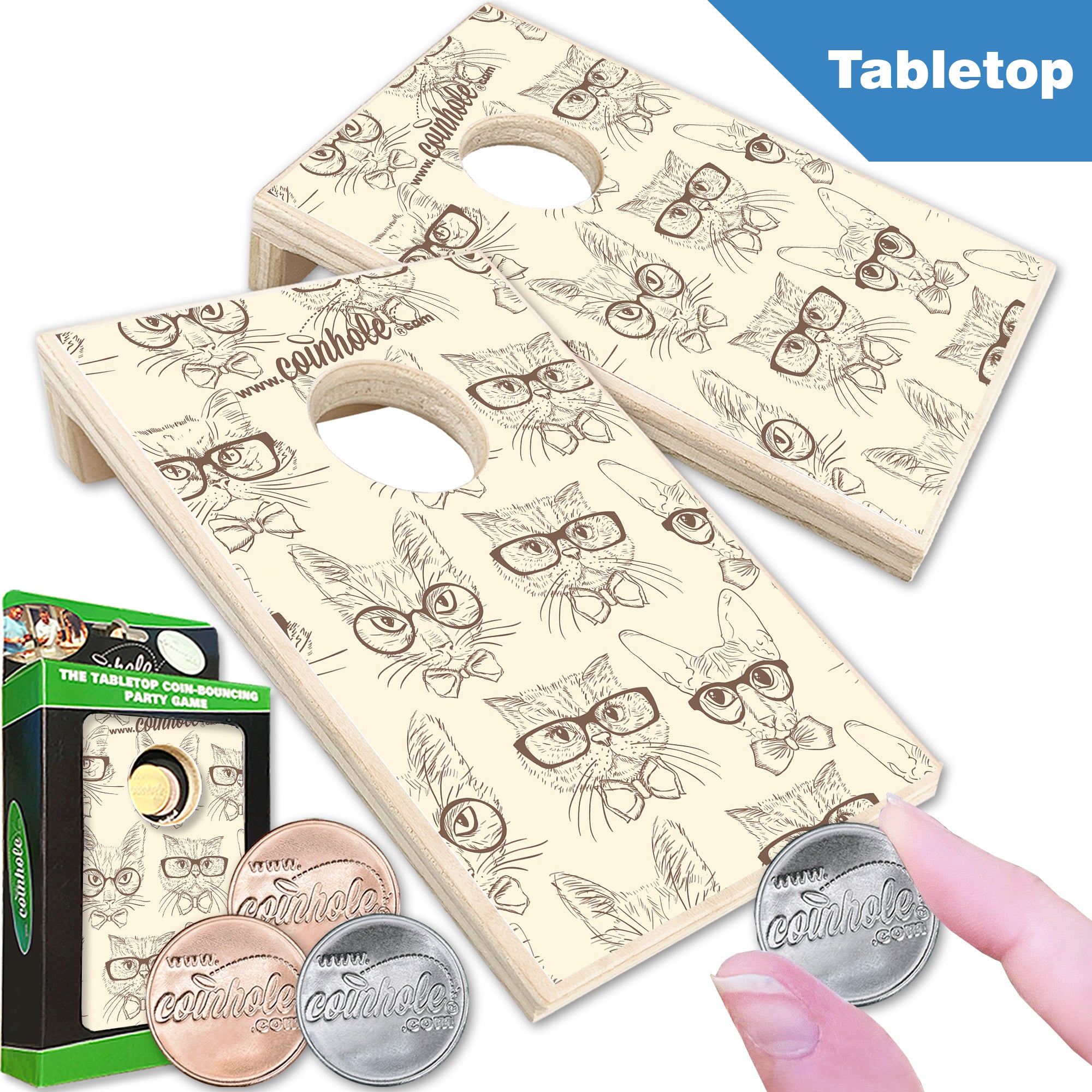 Multiple Cats Coinhole®