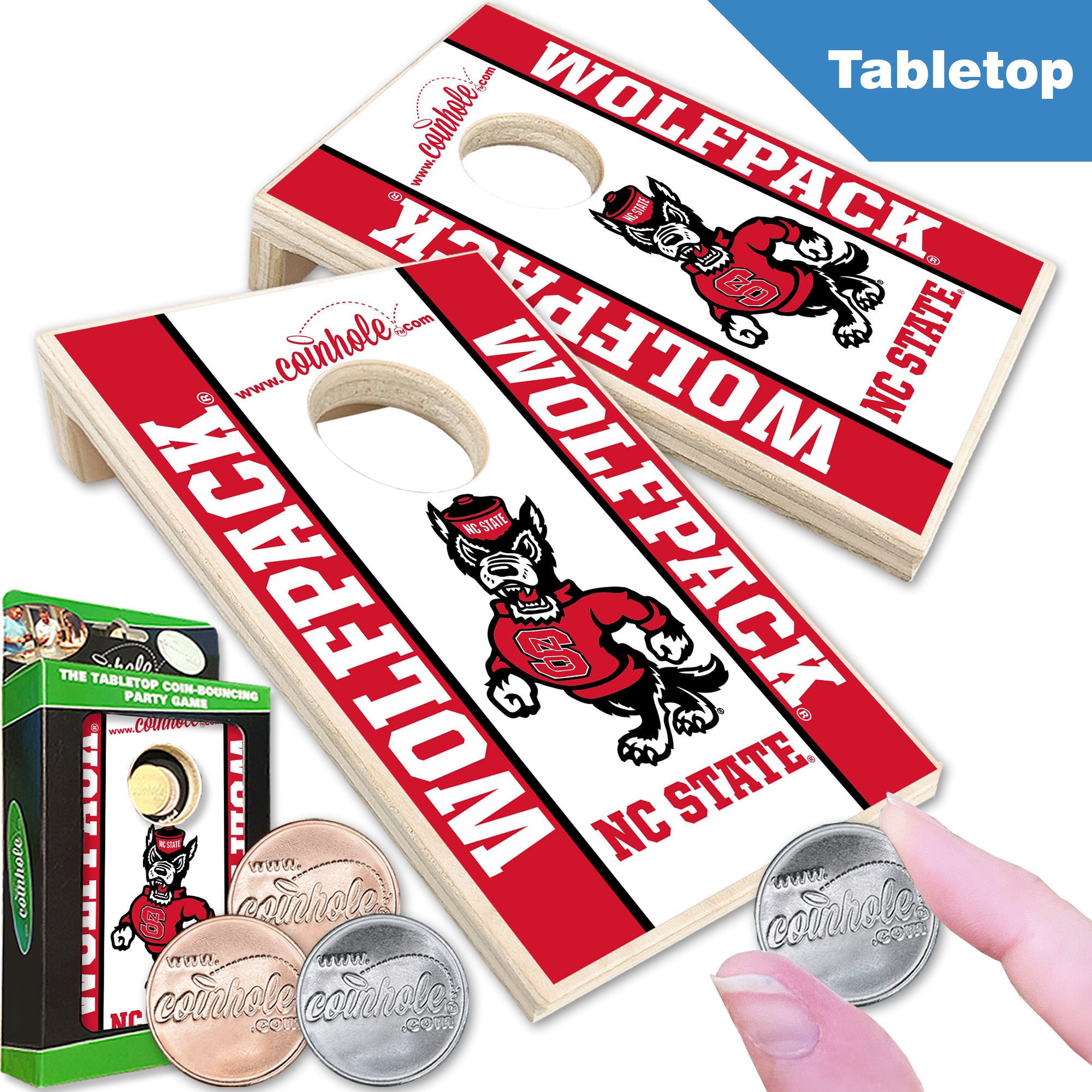 NC State Wolf Coinhole®