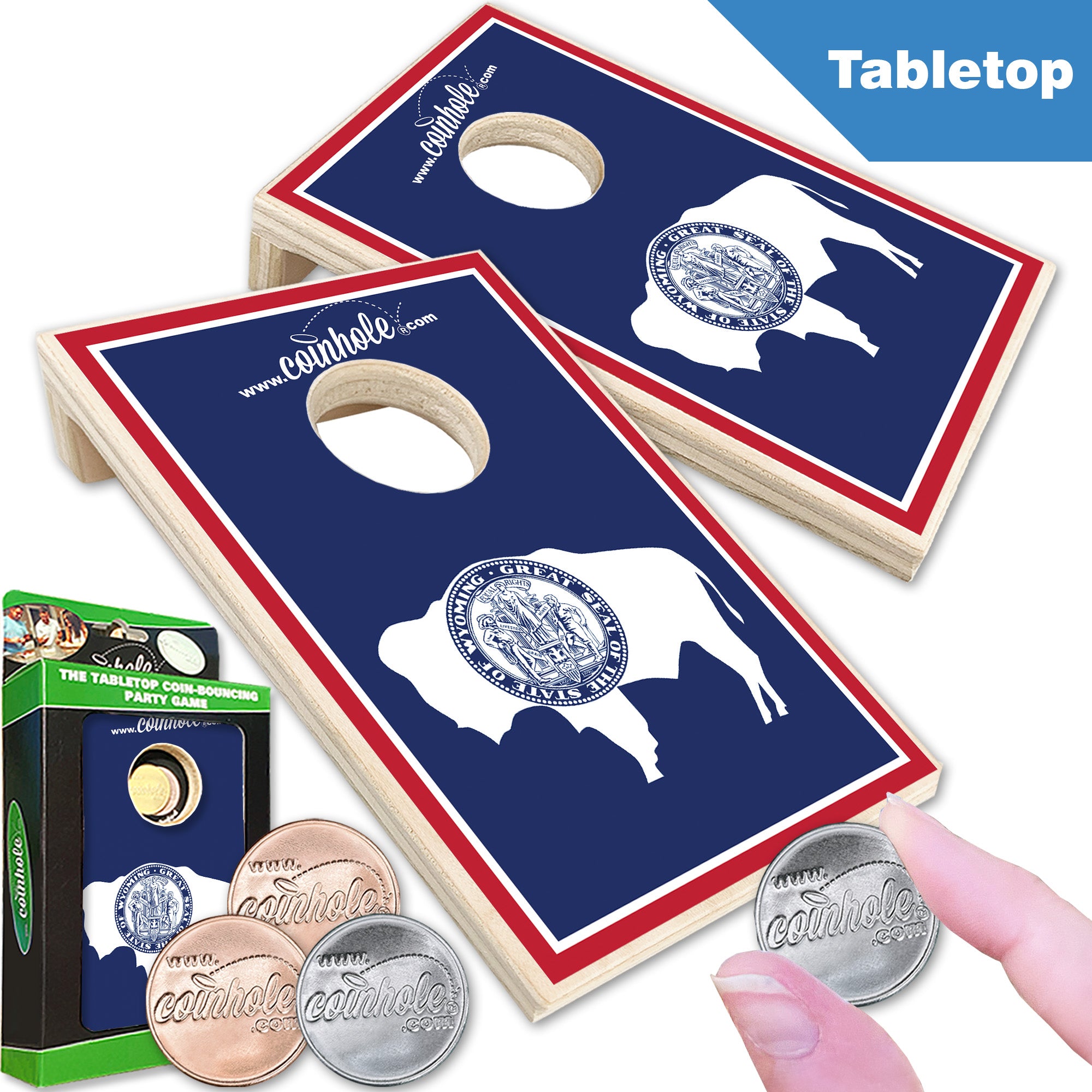 Wyoming State Flag Coinhole®