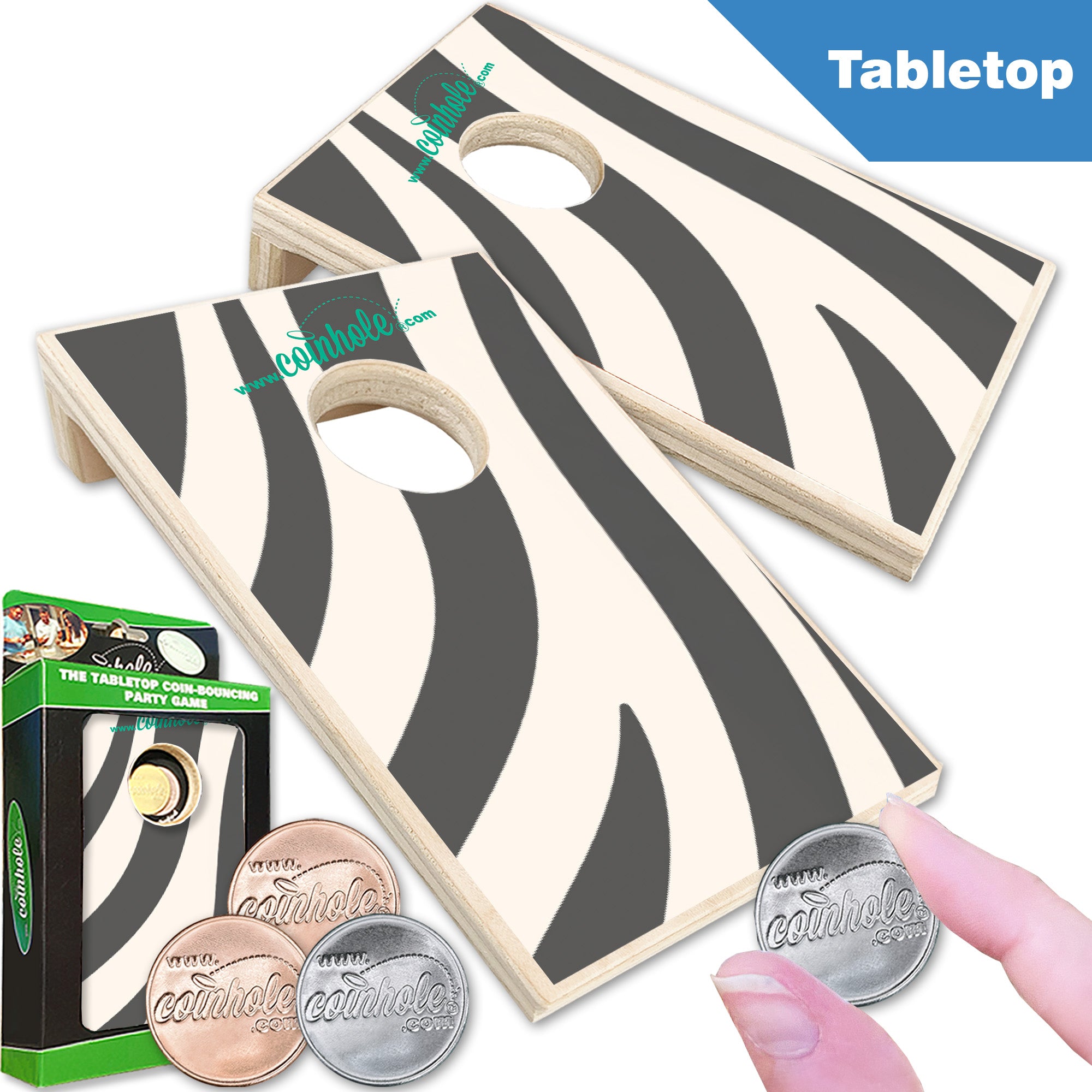 Zebra Coinhole®