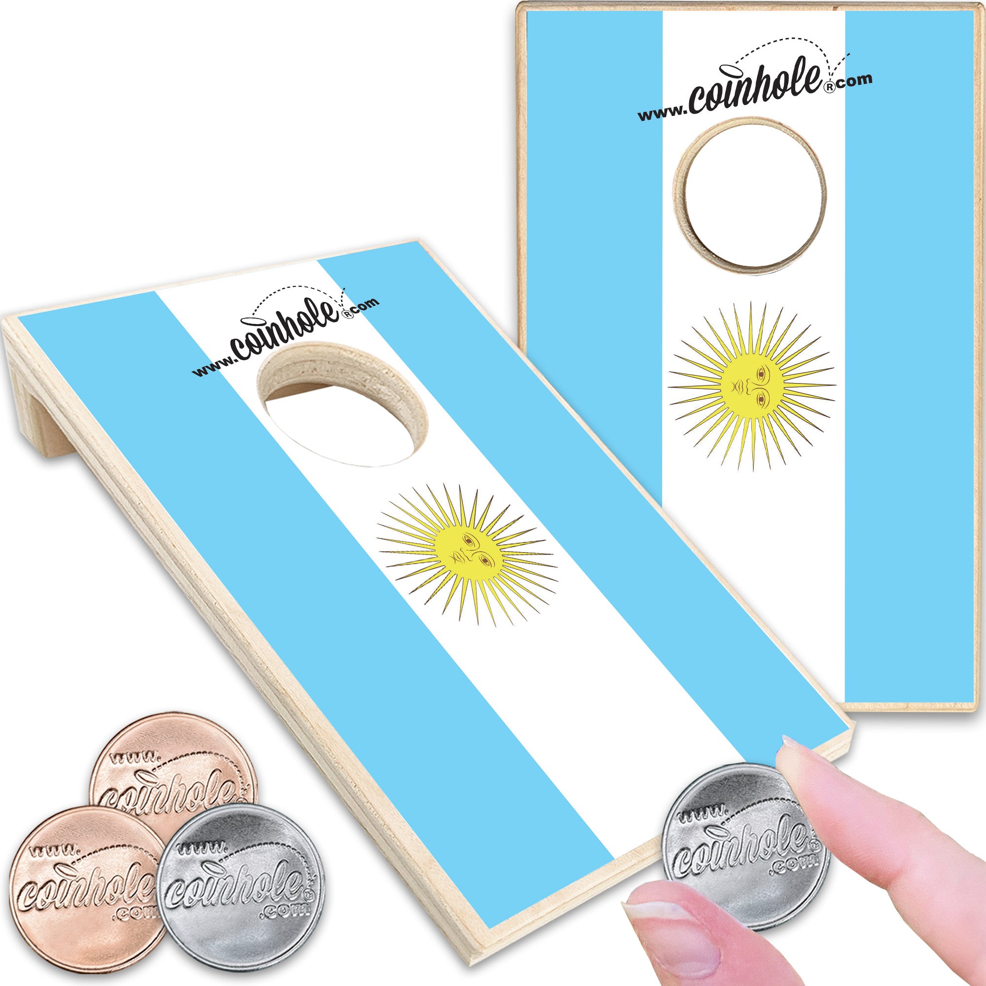 Argentina Flag Coinhole®