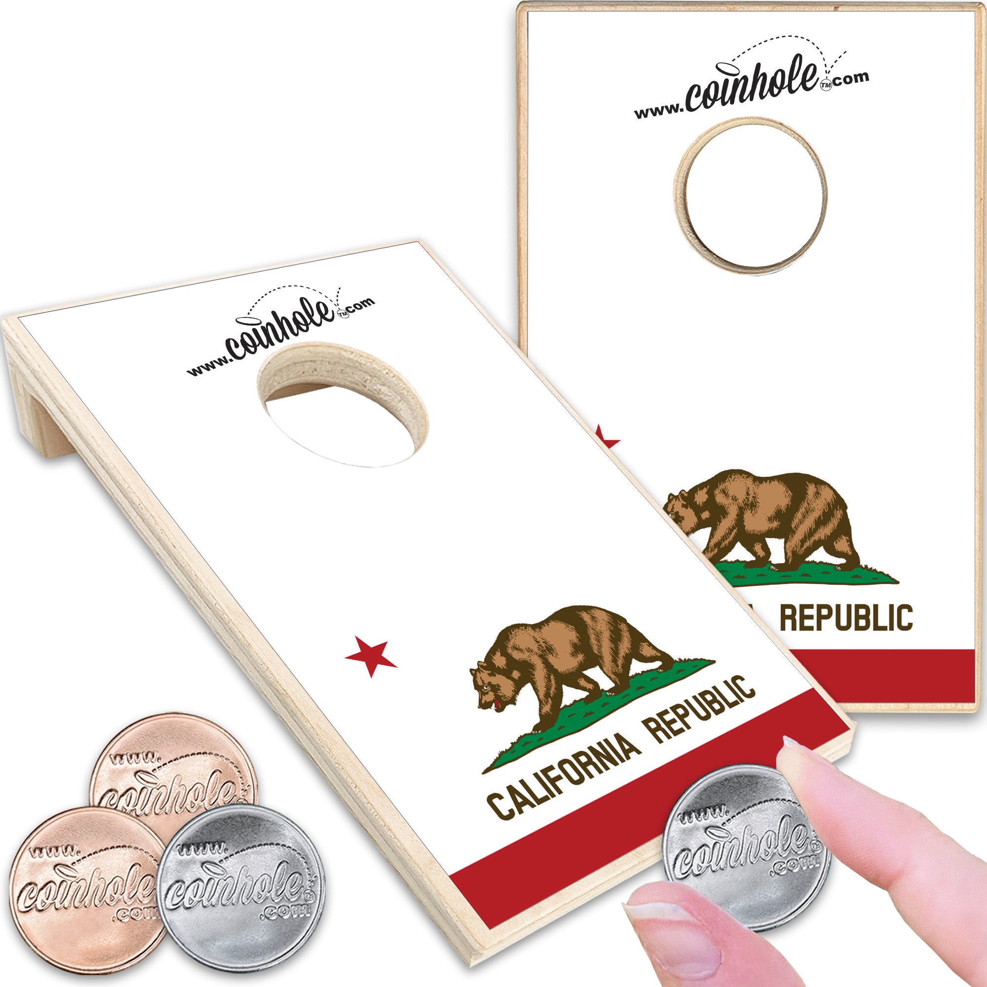 California State Flag Coinhole®