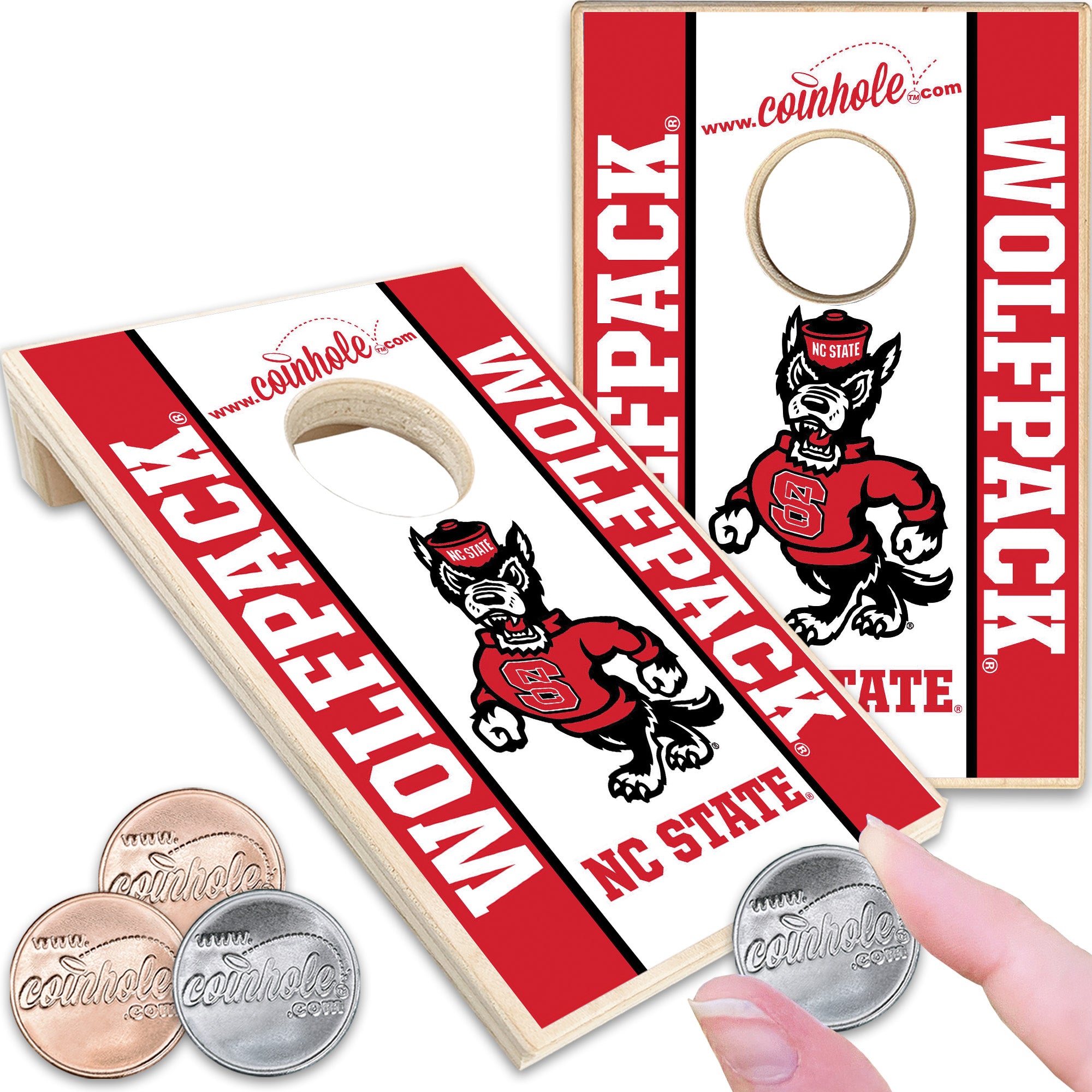 NC State Wolf Coinhole®