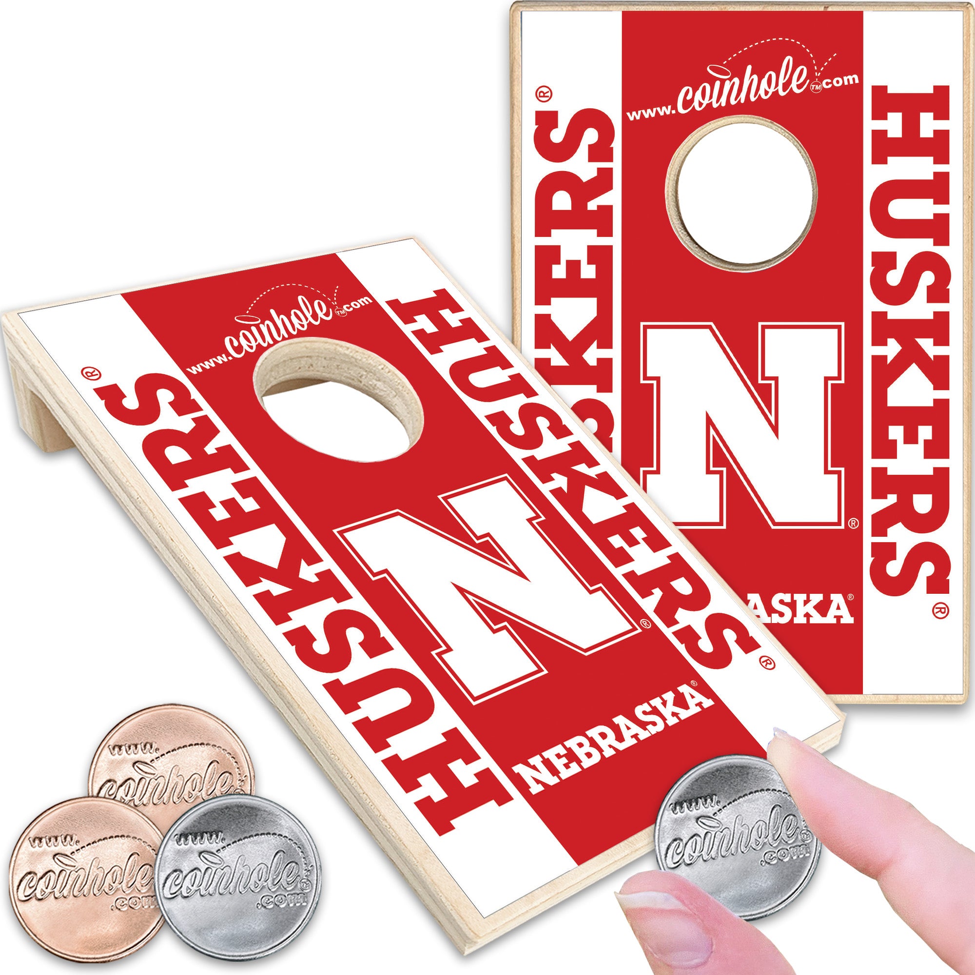 Nebraska Huskers Coinhole®