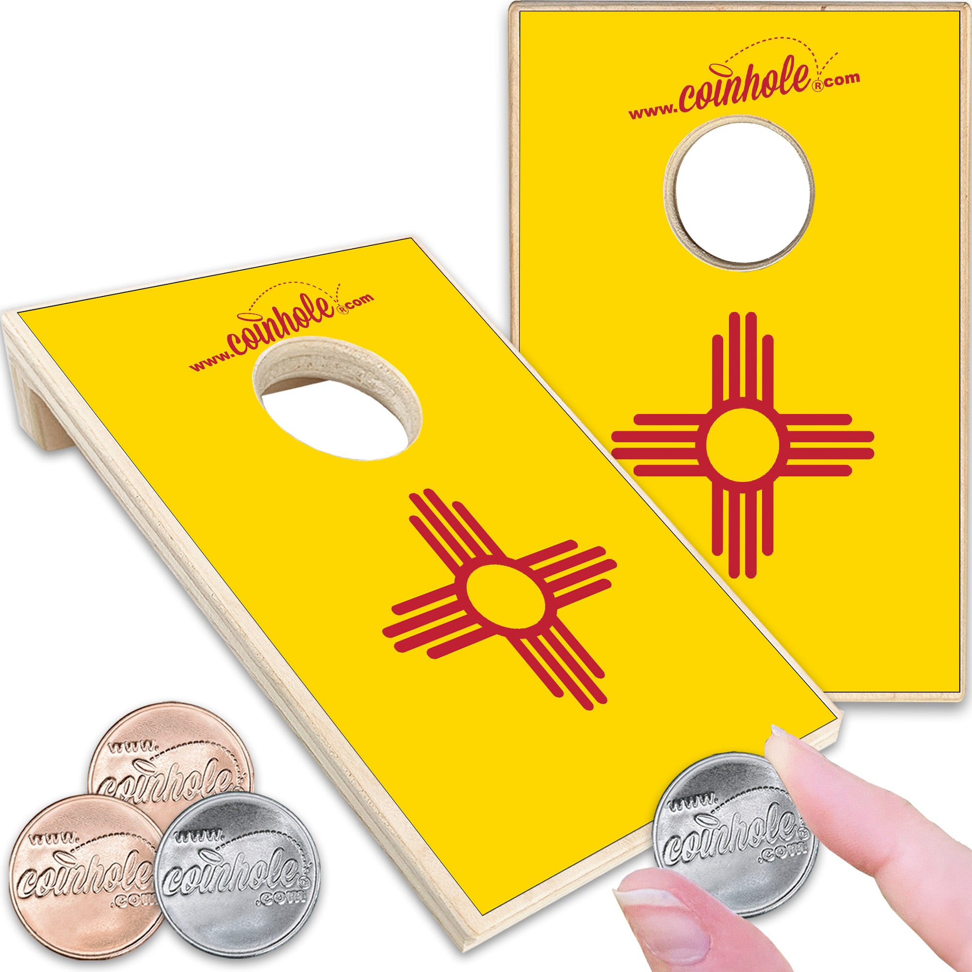 New Mexico State Flag Coinhole®