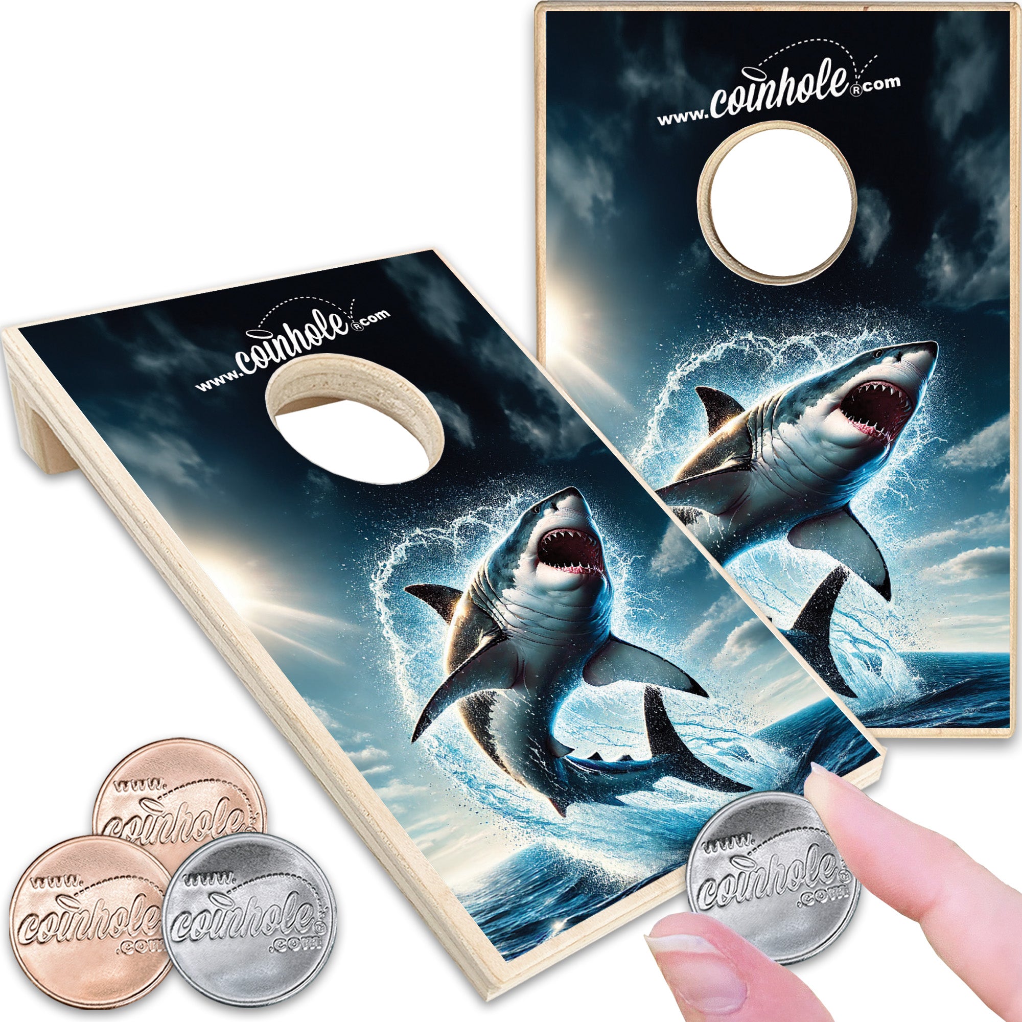 Shark Bite Coinhole®