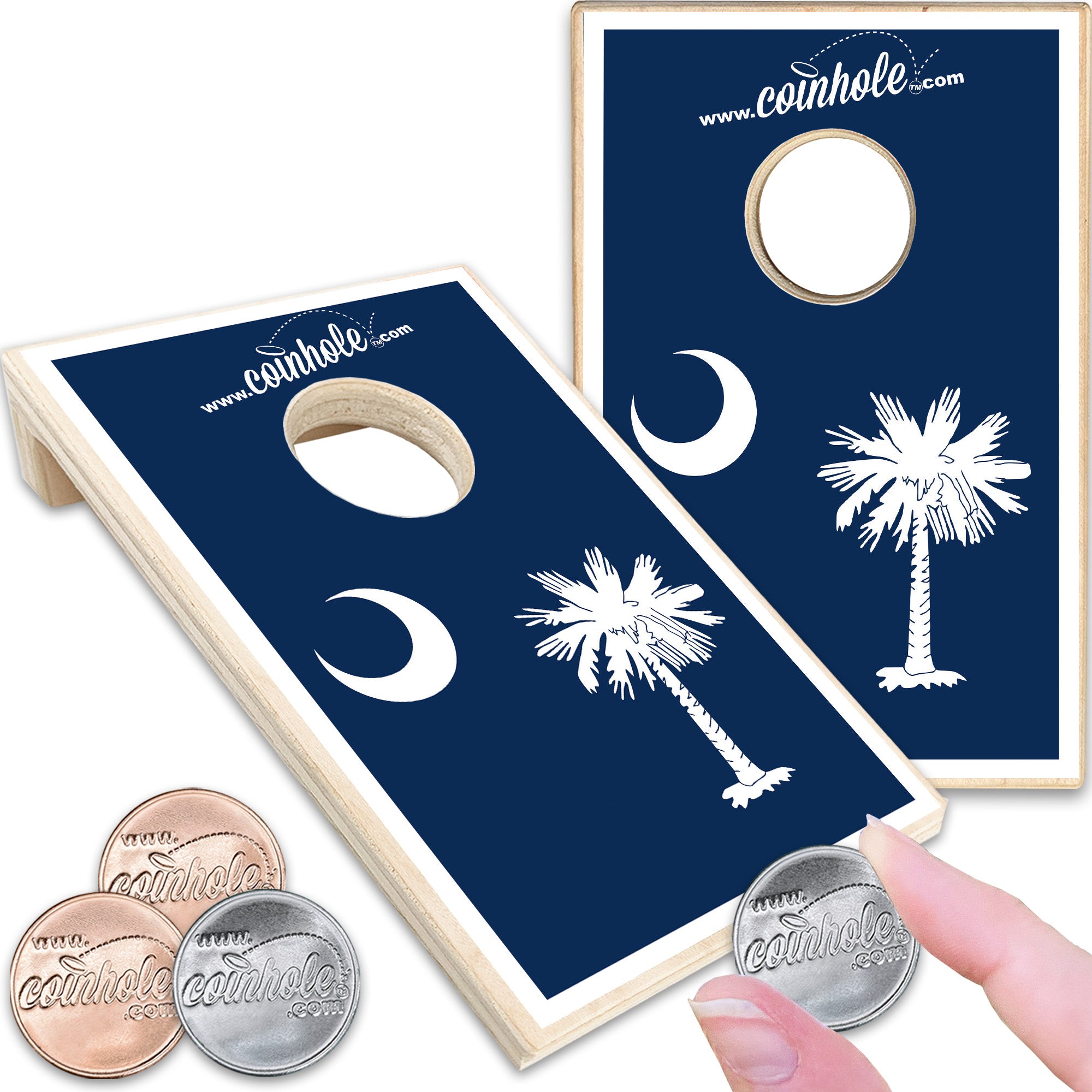 South Carolina Flag Coinhole®