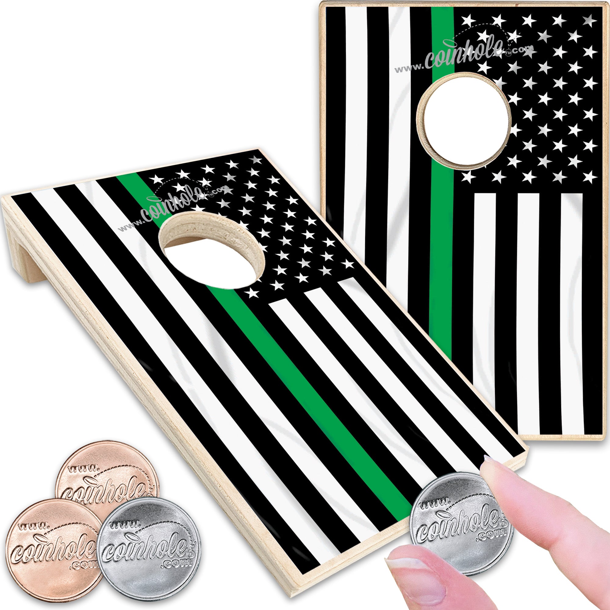 Thin Green Line Coinhole®
