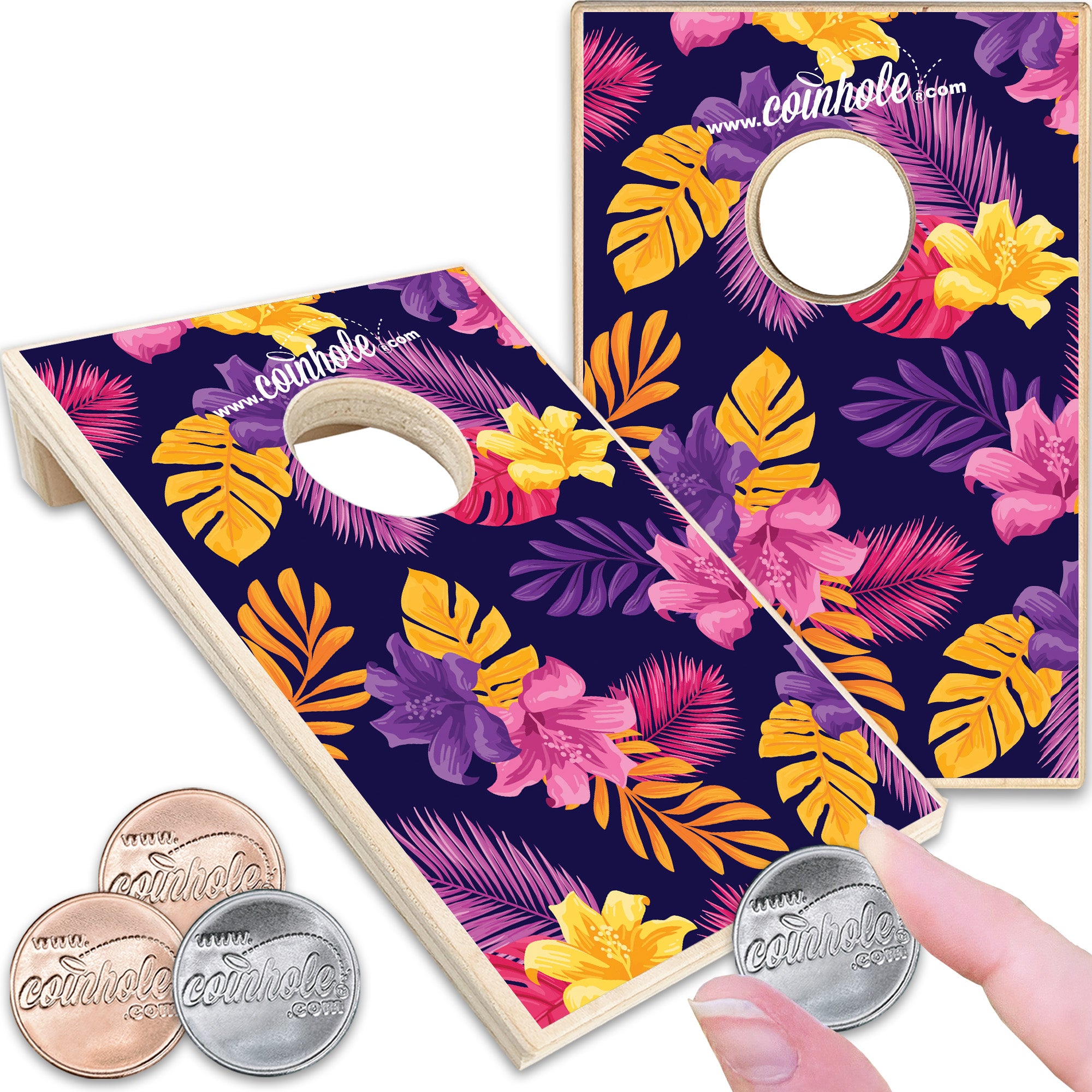 Tropical Flowers Coinhole®