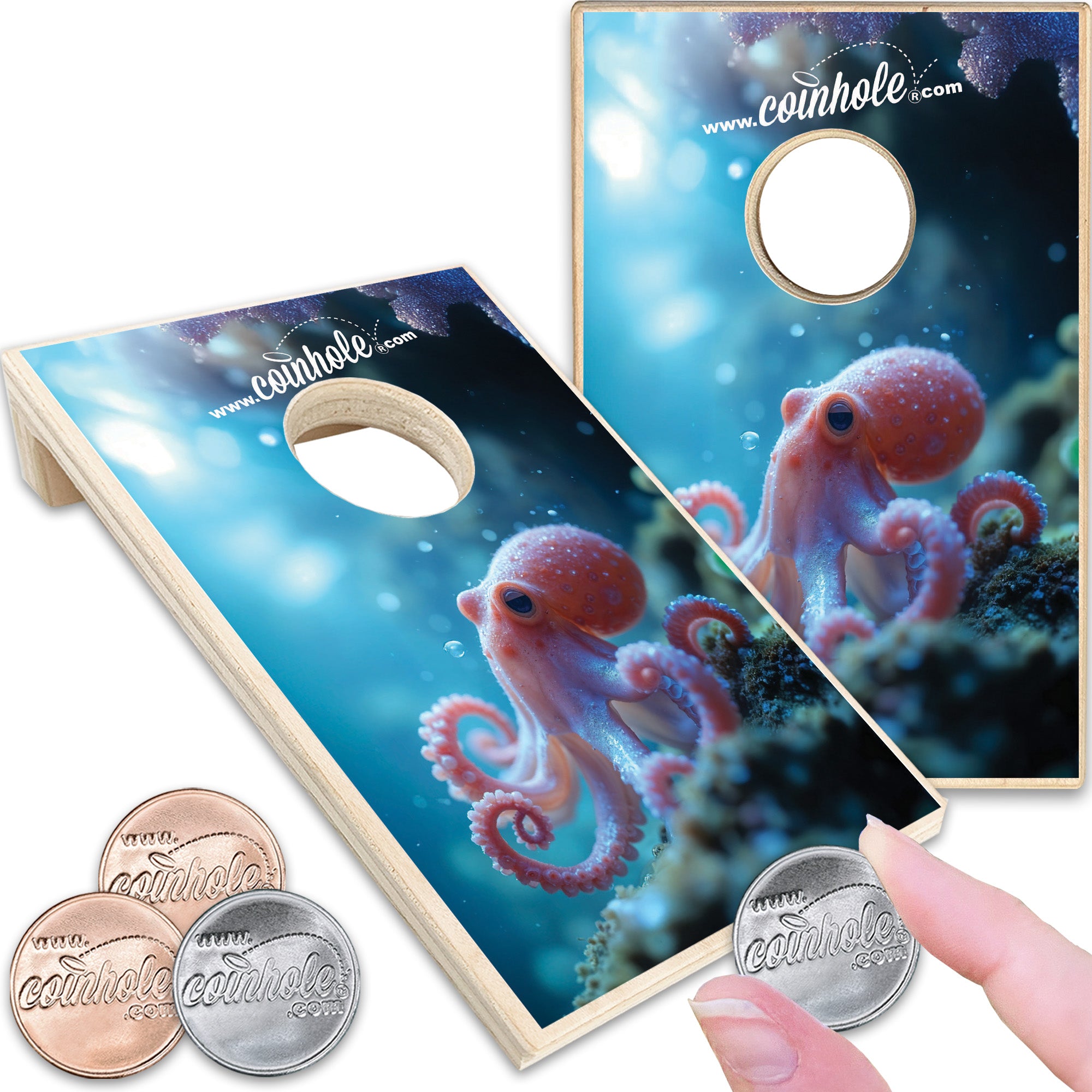 Octopus Coinhole®
