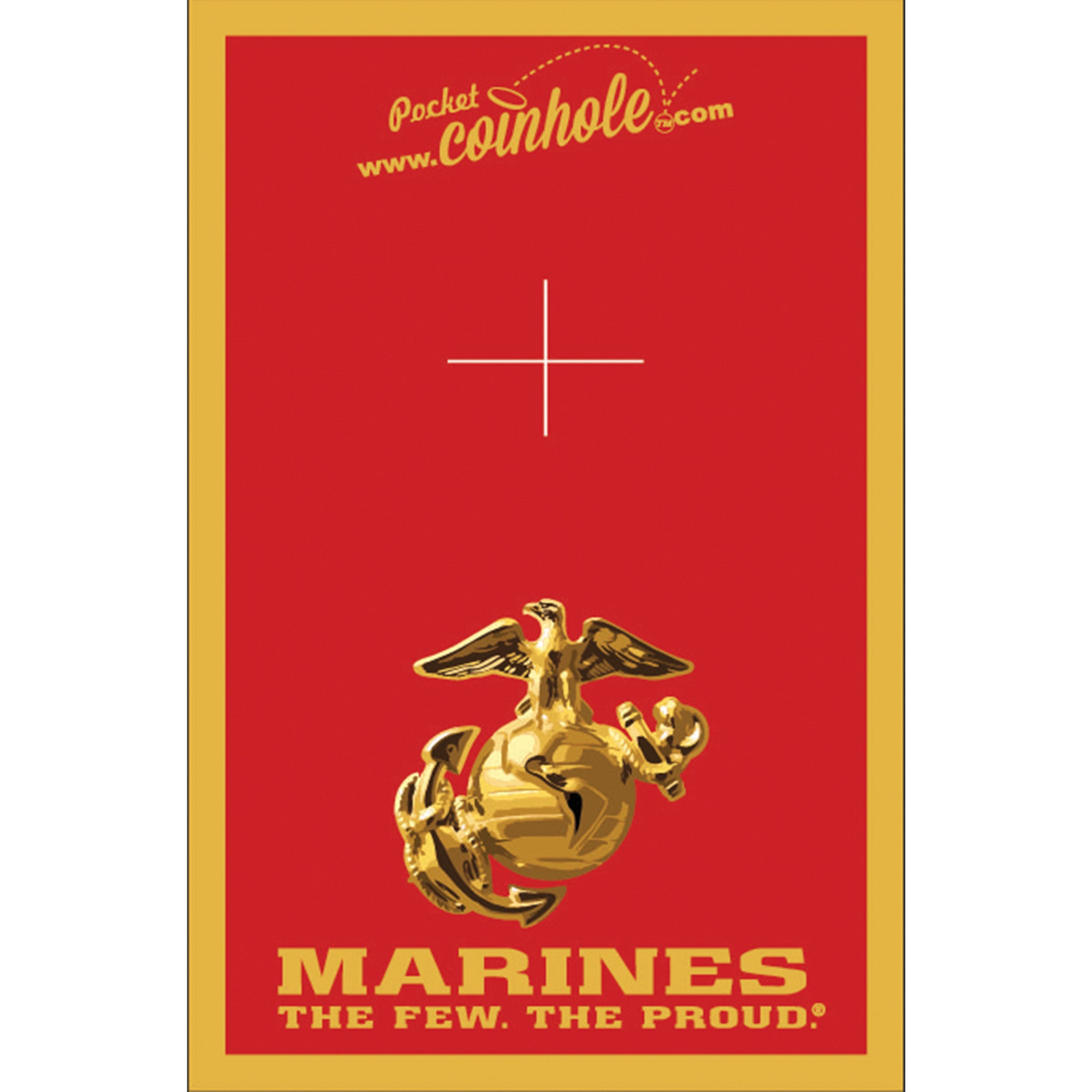 Marines Red and Gold Coinhole®