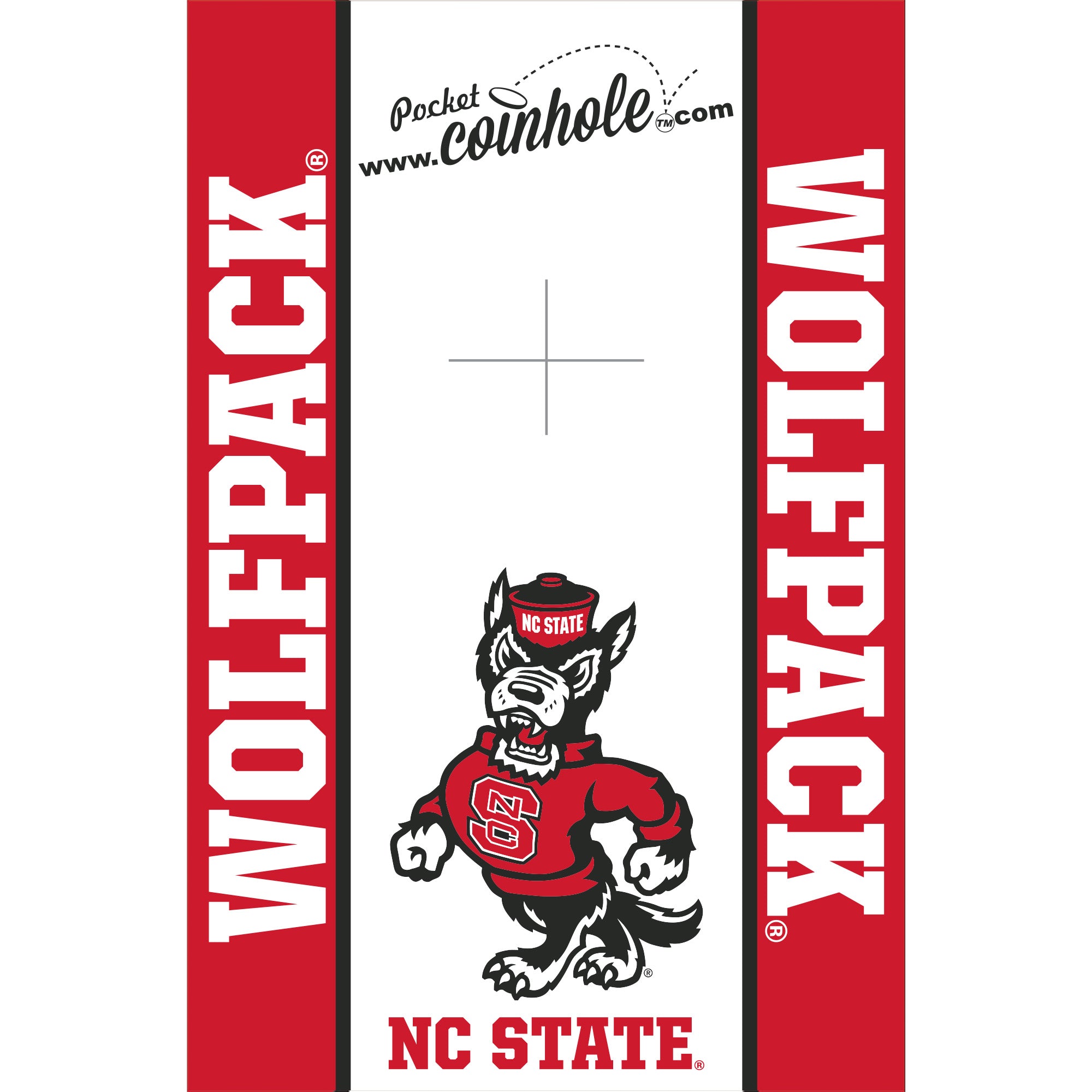 NC State Wolf Coinhole®
