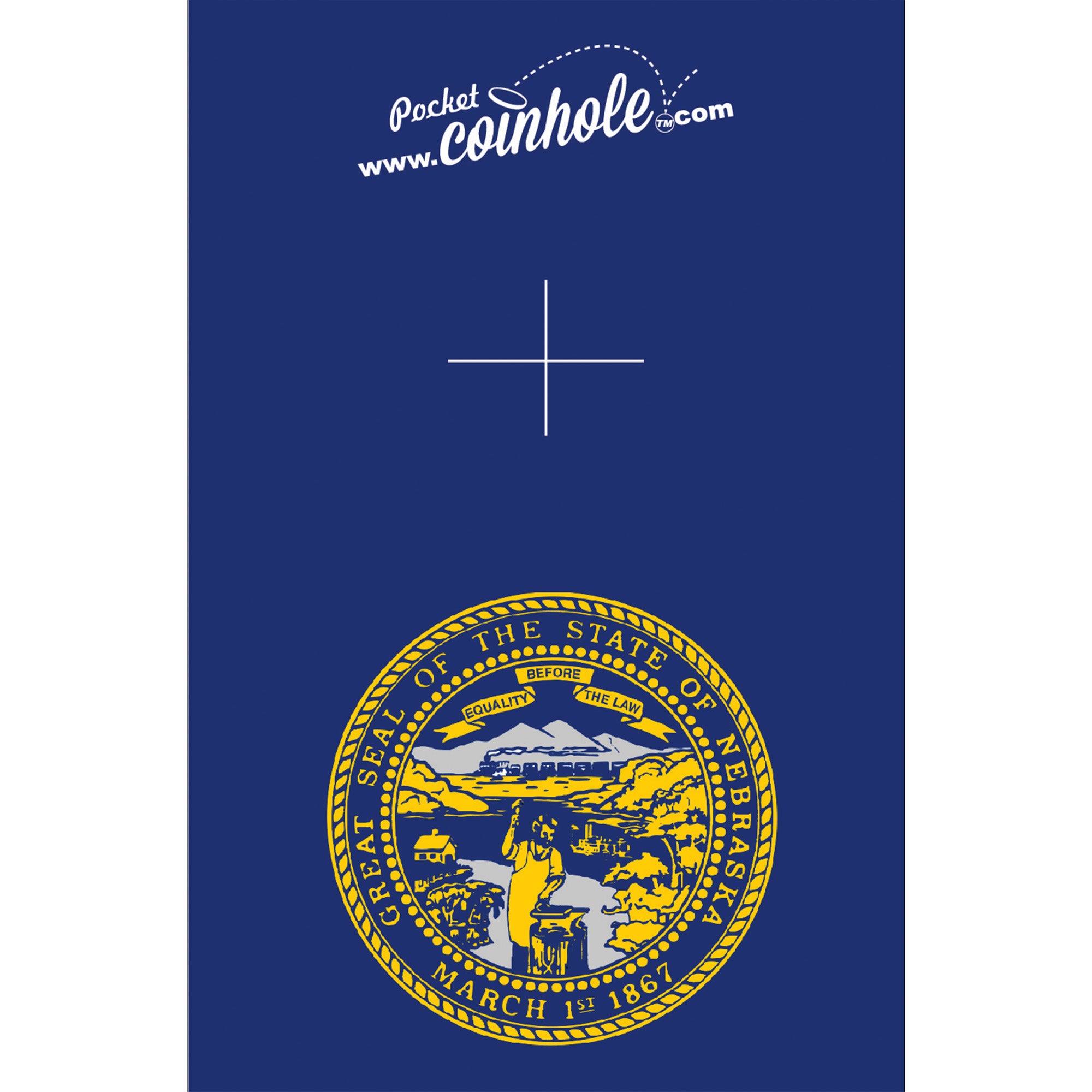 Nebraska State Flag Coinhole®