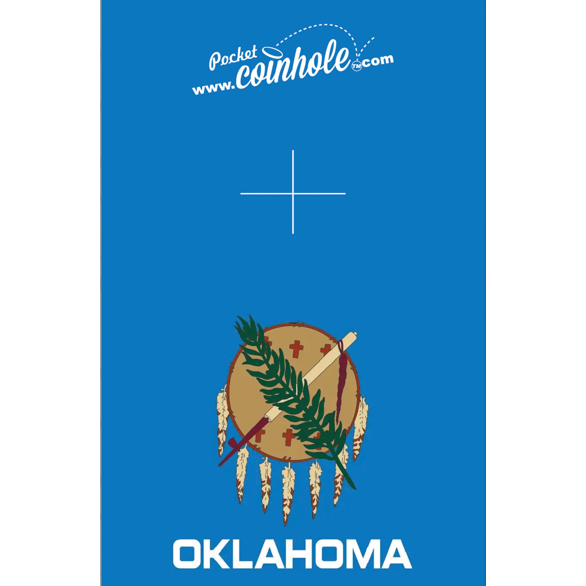 Oklahoma State Flag Coinhole®