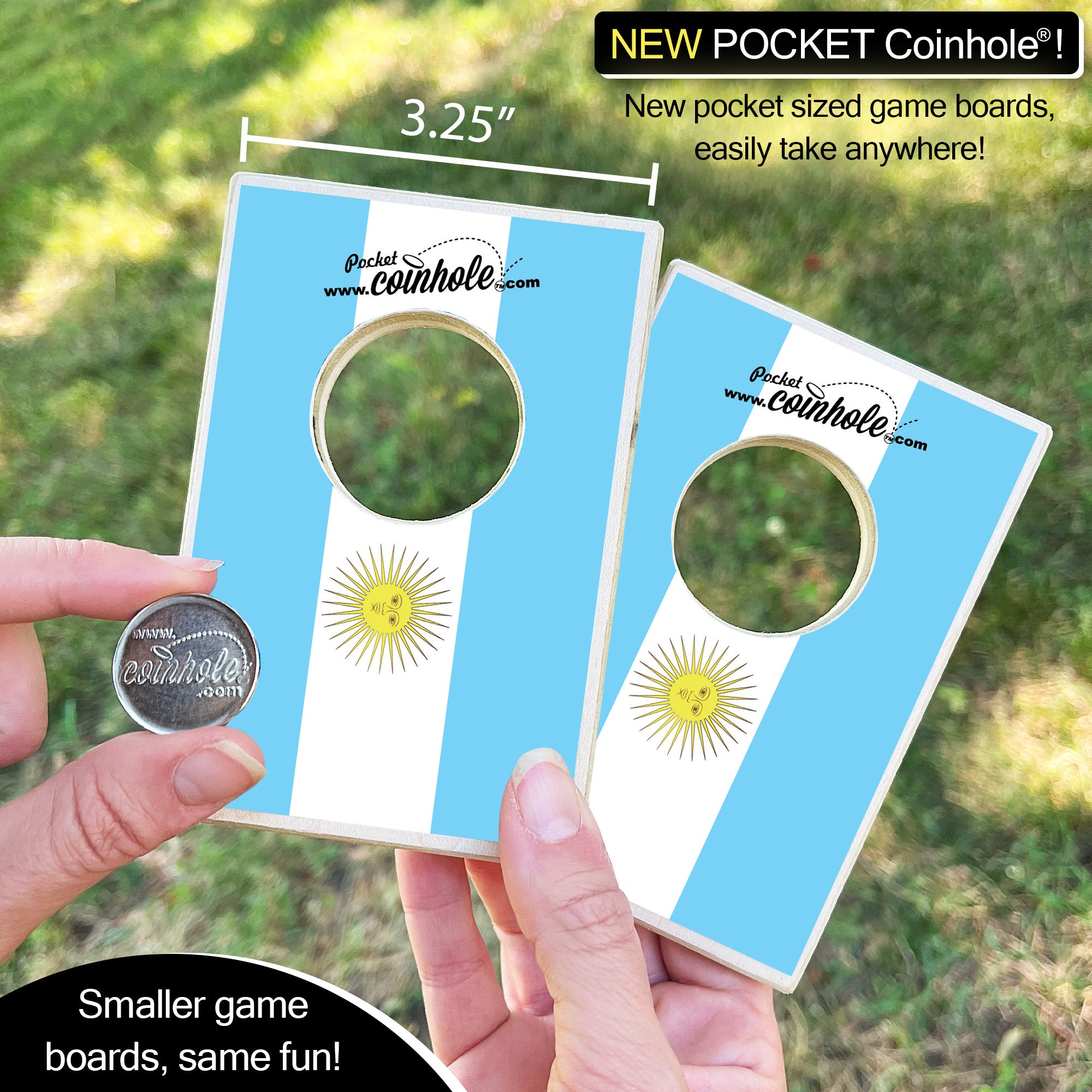 Argentina Flag Coinhole®
