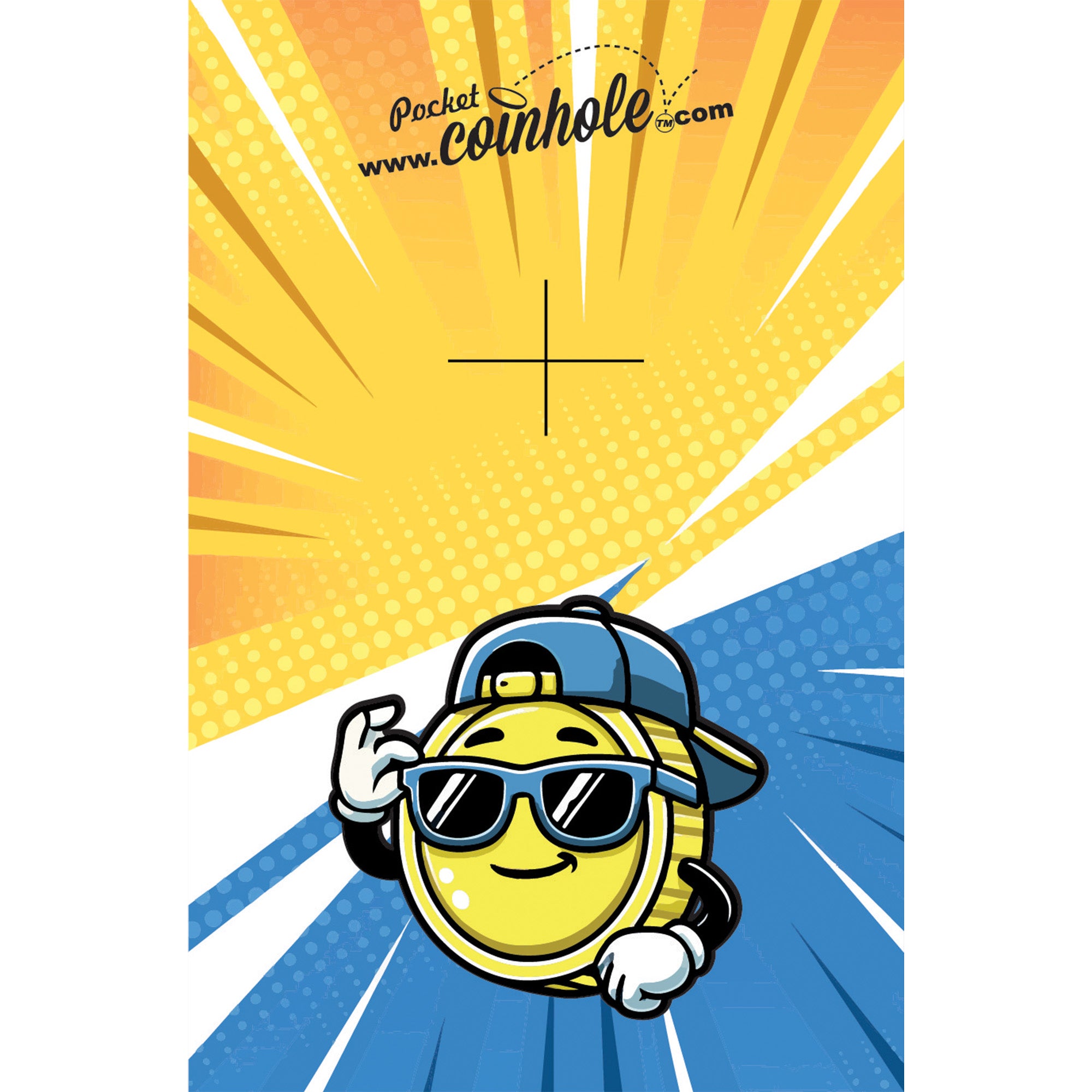 Carl the Coin Mascot Coinhole®