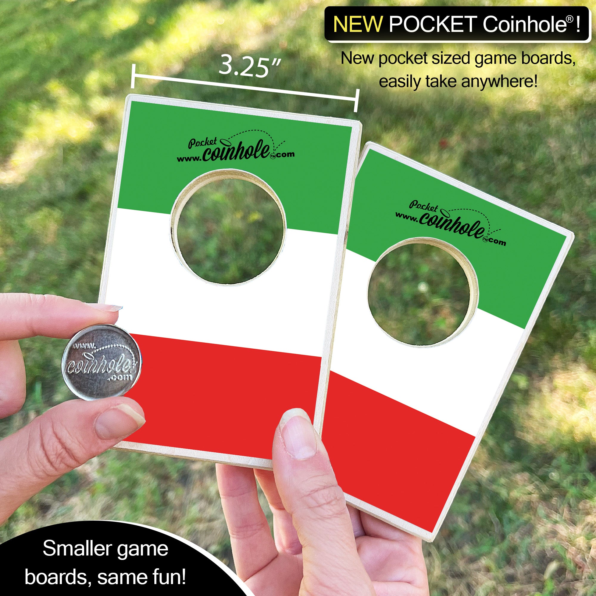 Italy Flag Coinhole®