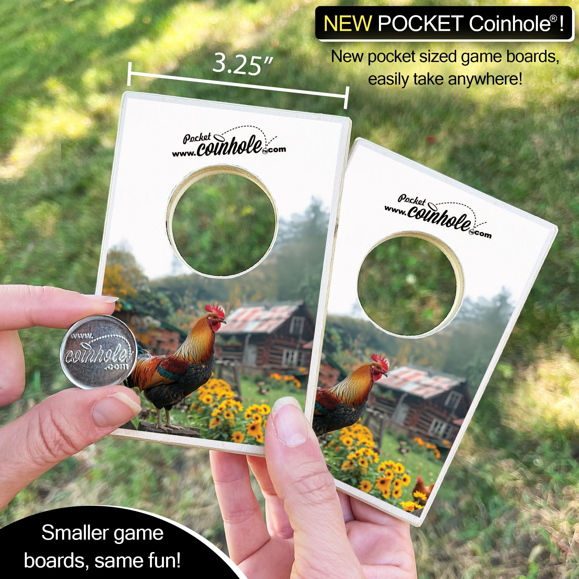 Rooster Coinhole®