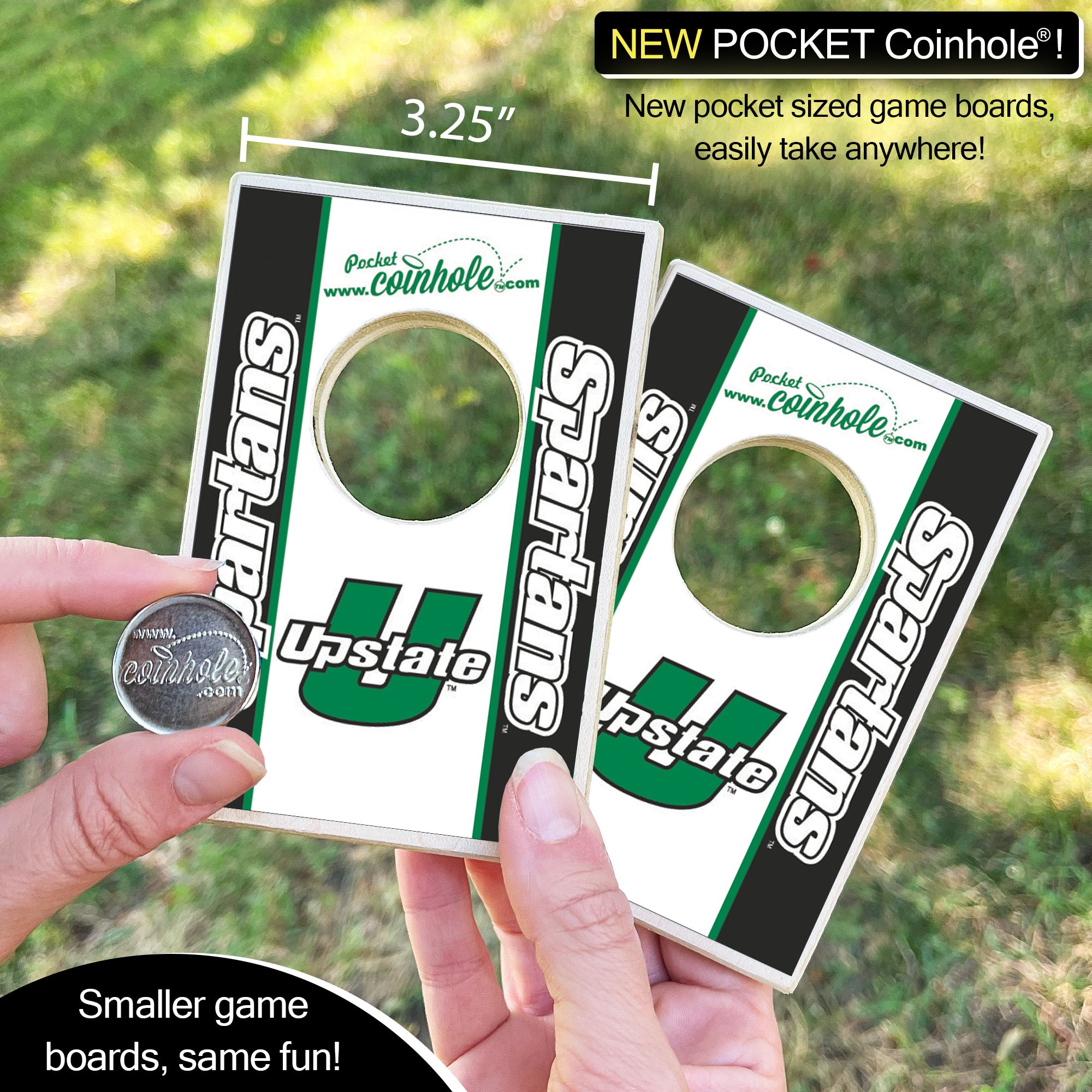 South Carolina Upstate Spartans Coinhole®