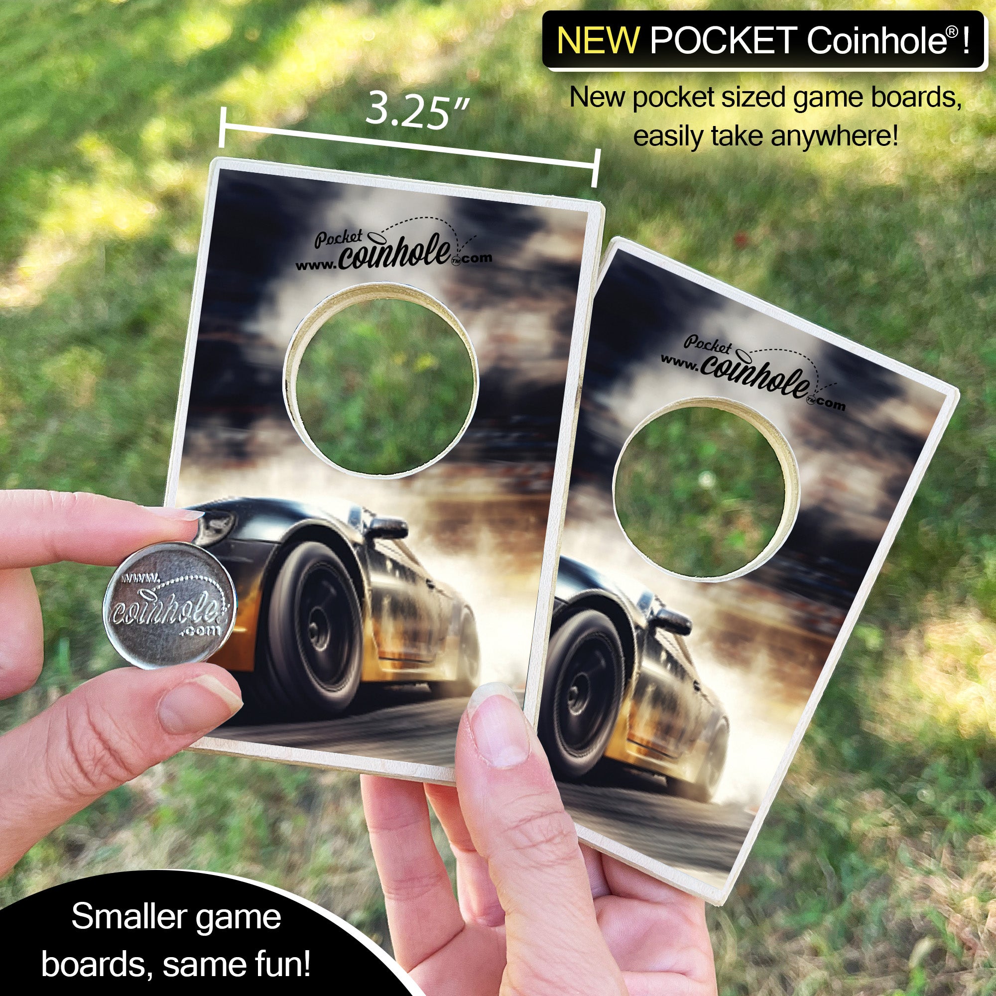 Race Car Coinhole®