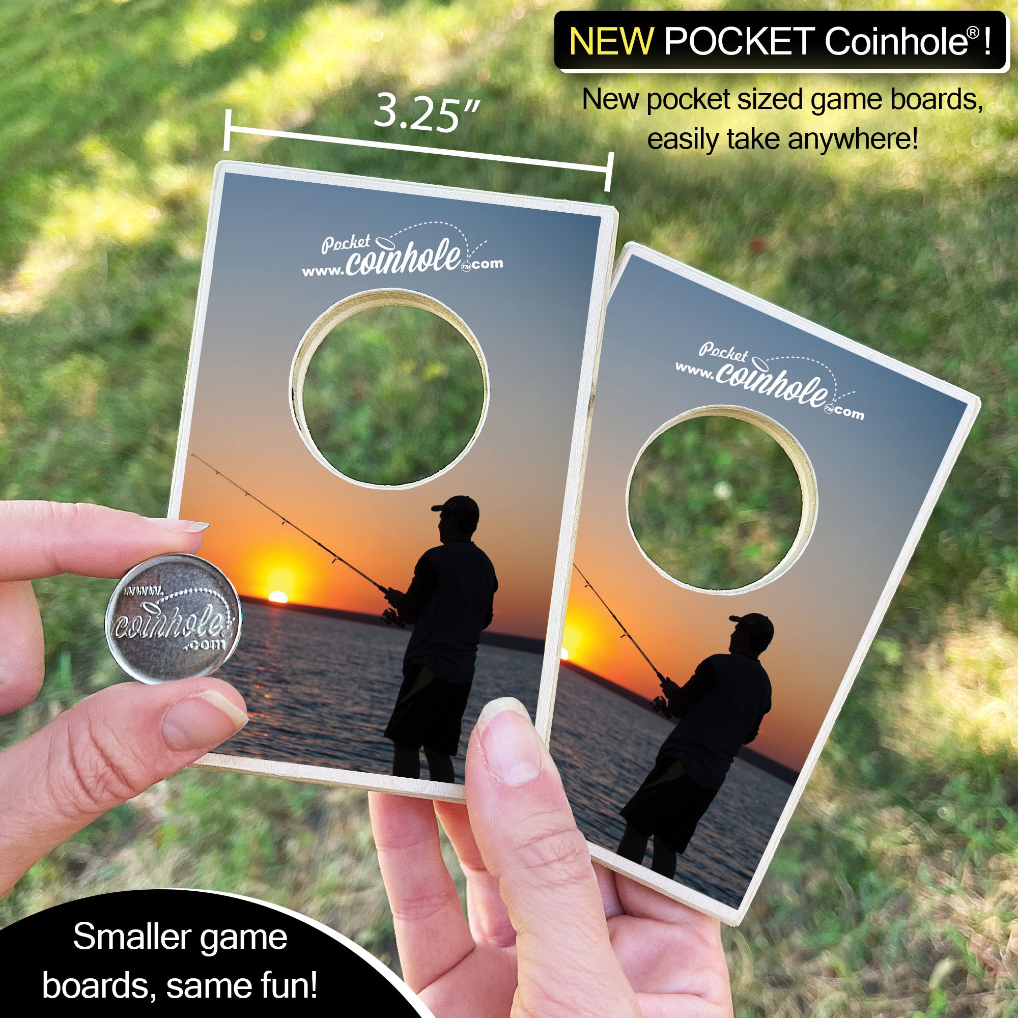 Fishing on the Beach Coinhole®