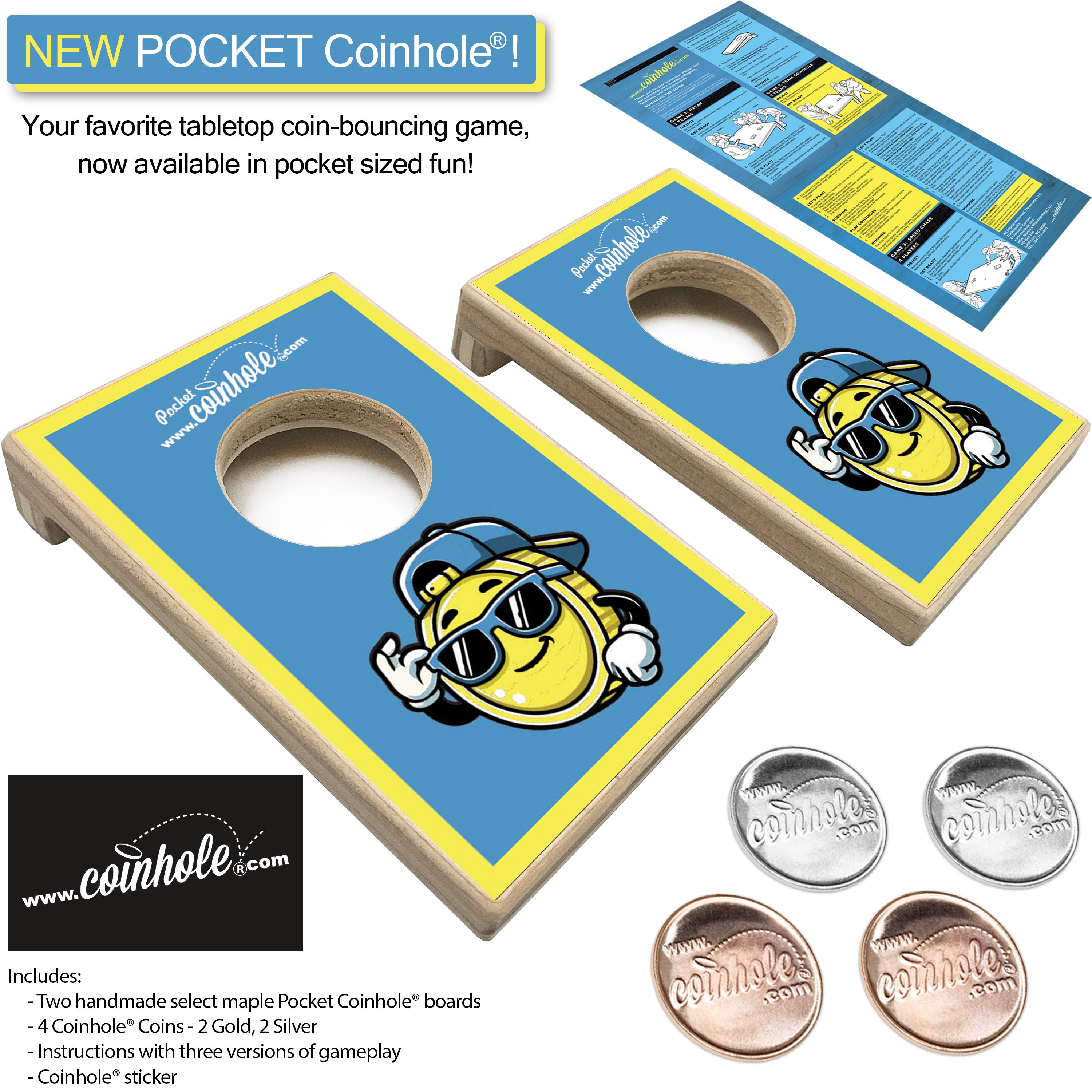 Custom POCKET Coinhole®