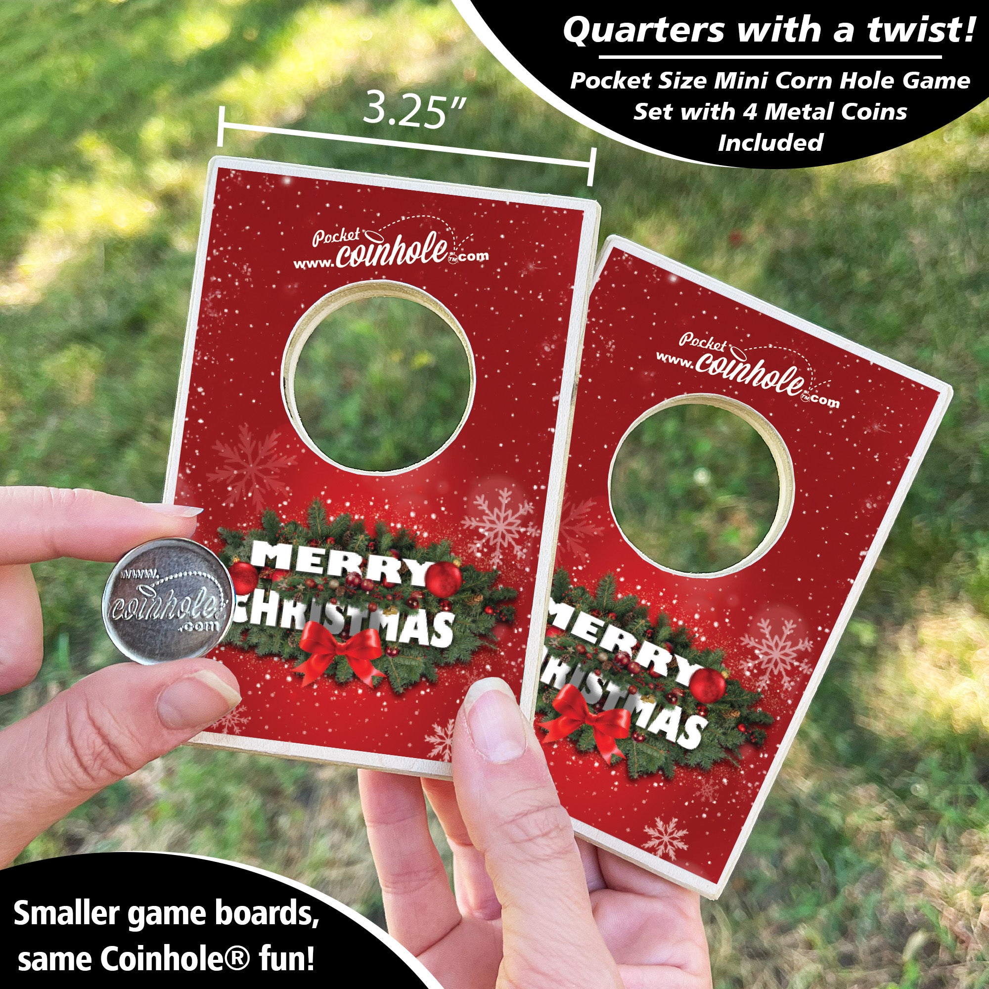Merry Christmas Coinhole®