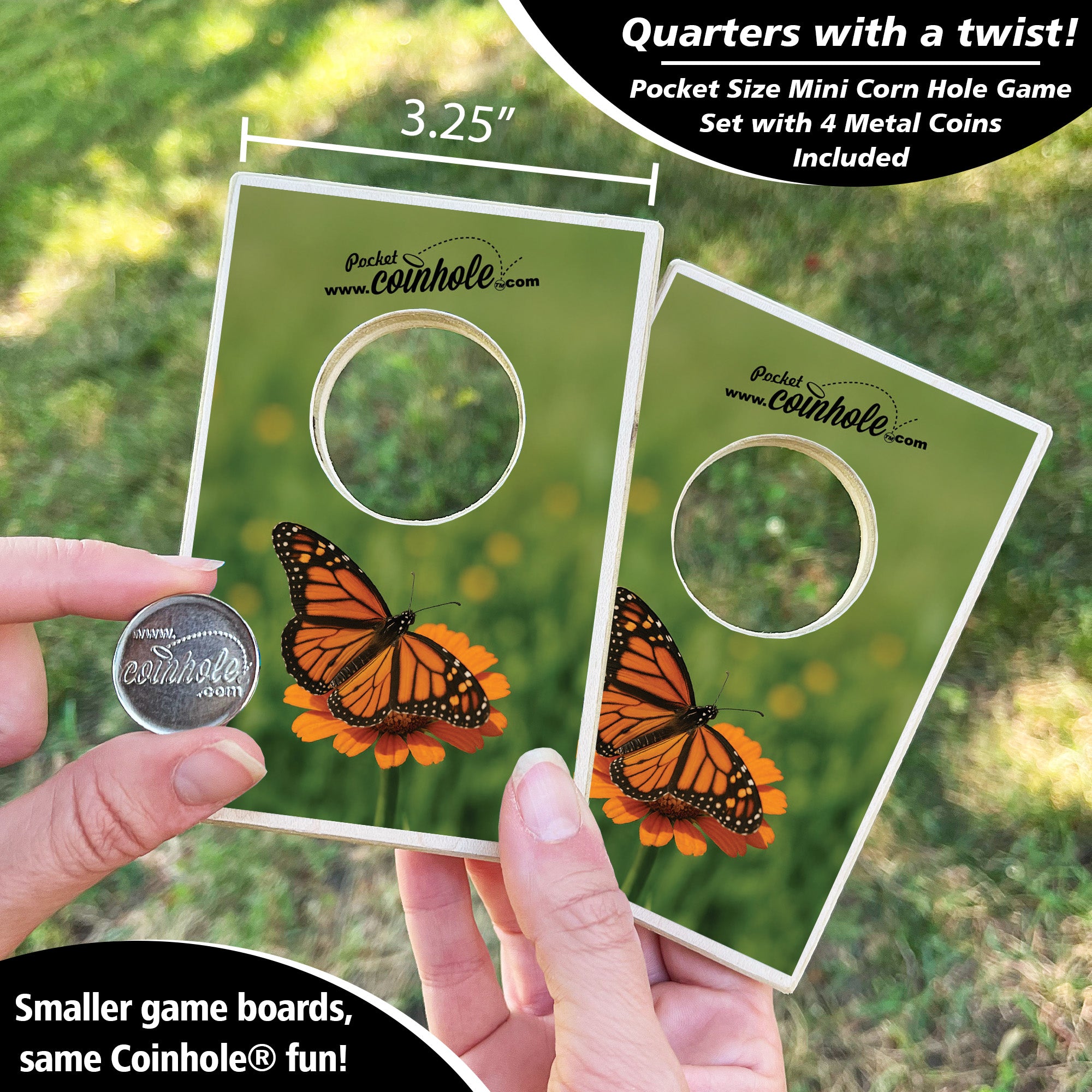 Butterfly Coinhole®
