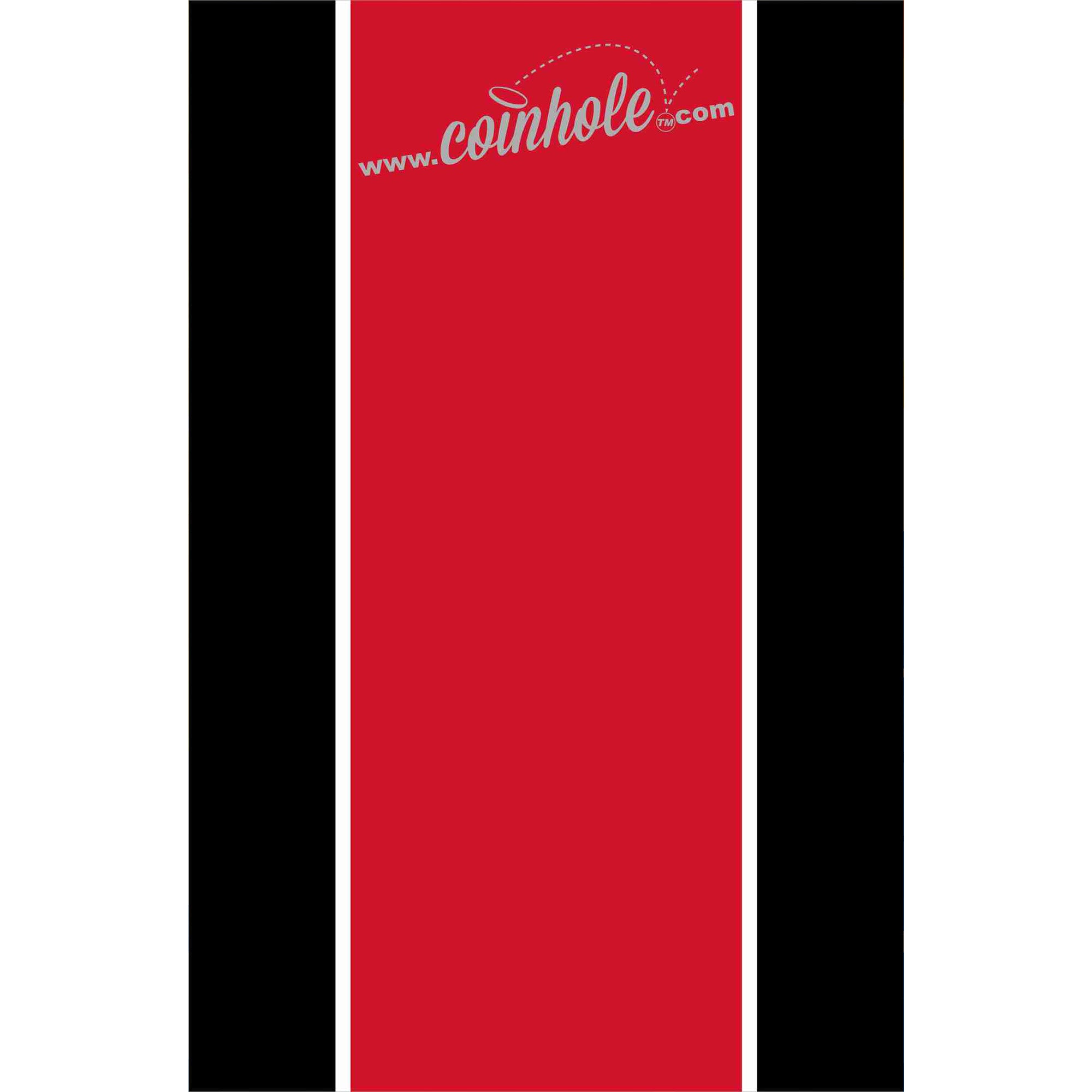 Red and Black Stripe Coinhole®