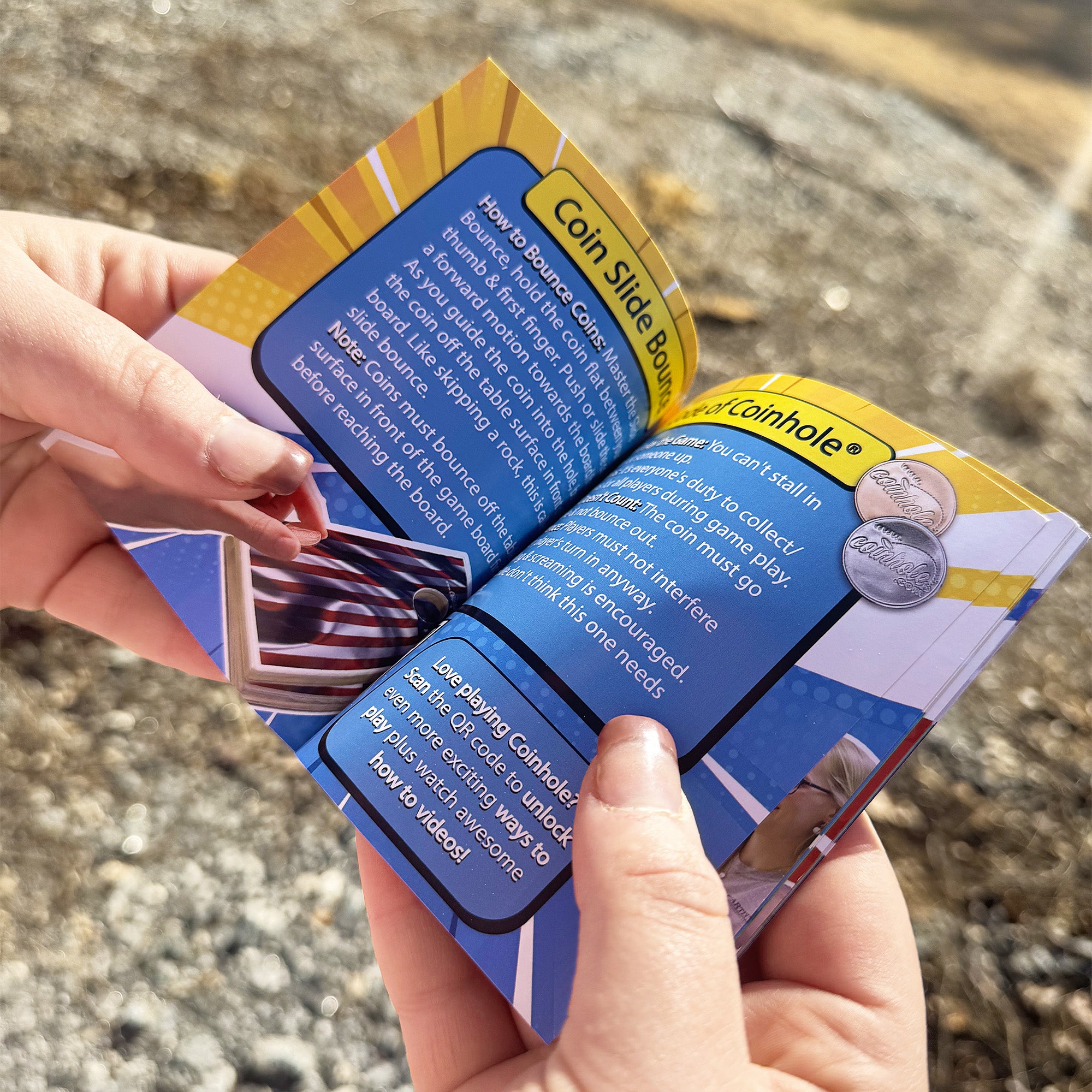 Coinhole® Official Game Book - 7 Game Modes & More!