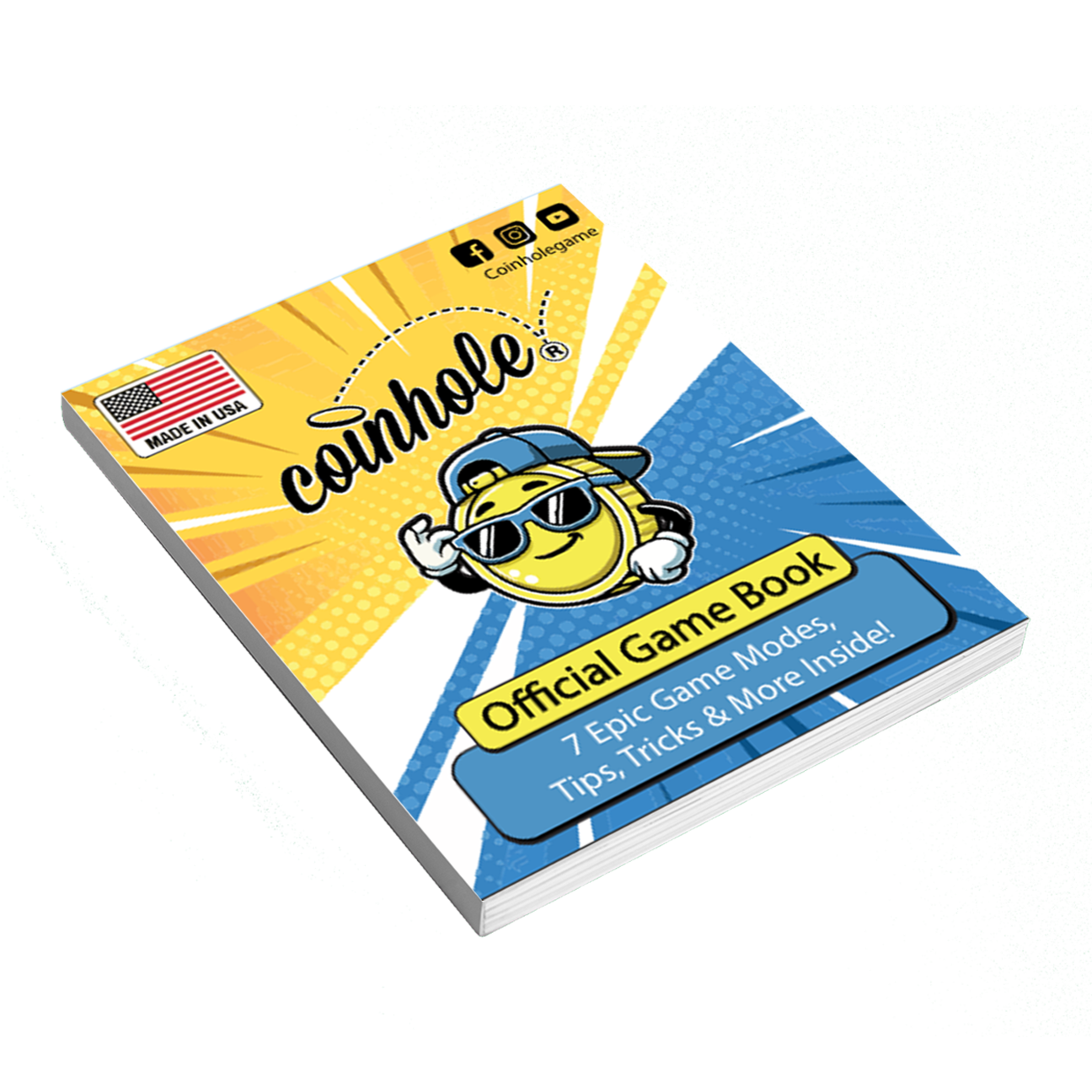 Coinhole® Official Game Book - 7 Game Modes & More!