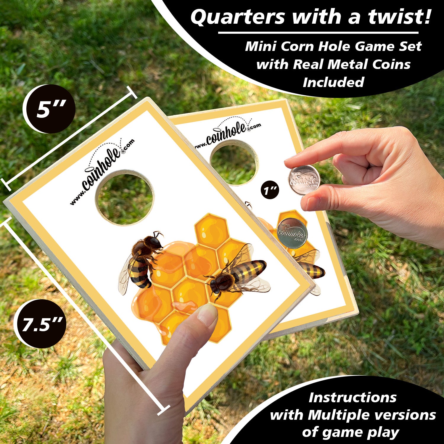 Honey Bee Coinhole®