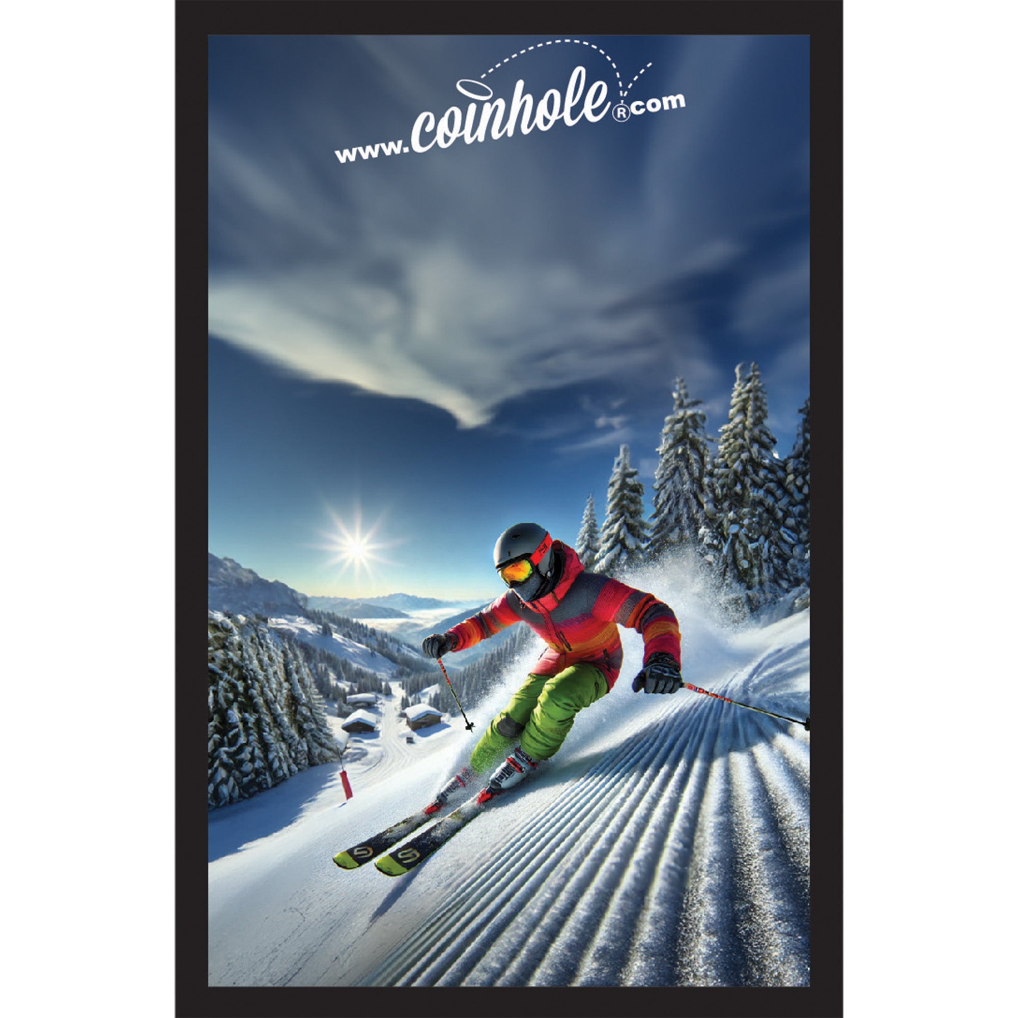 Snow Skiing Coinhole®