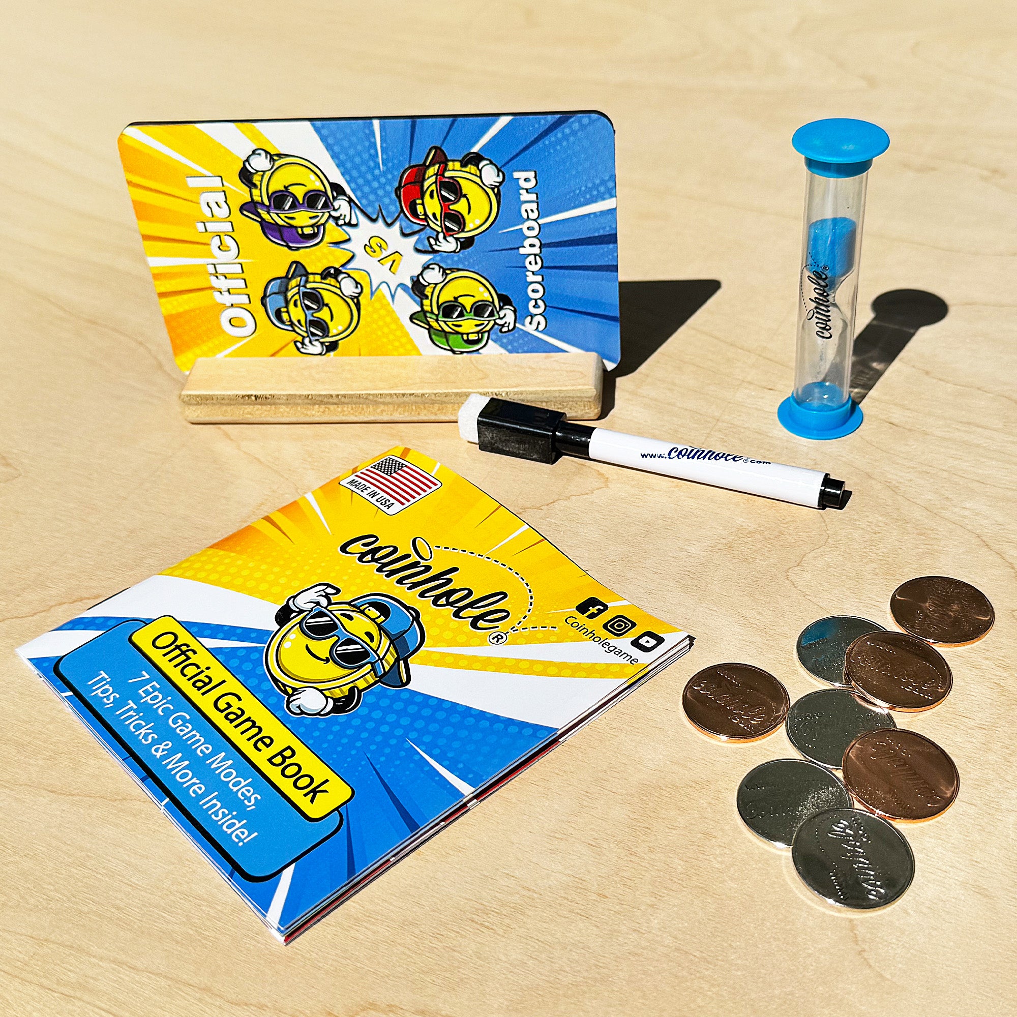 Coinhole® Official Scoreboard - Players Pack