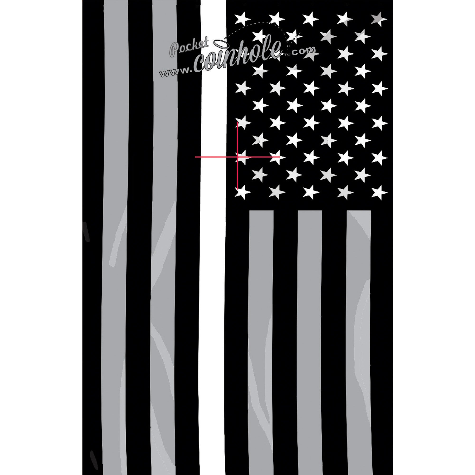 Thin White Line Flag Coinhole®