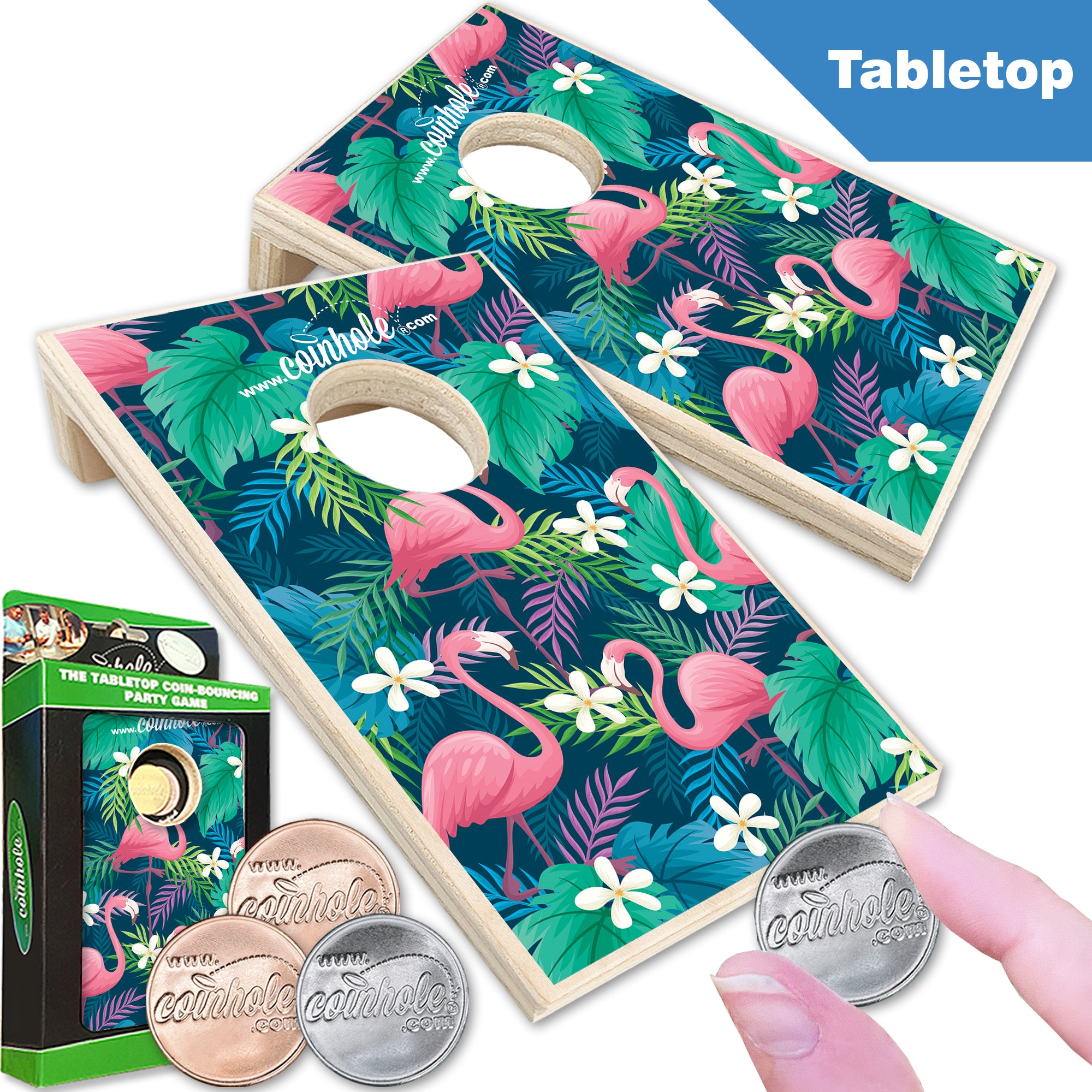 Tropical Flamingo Coinhole®