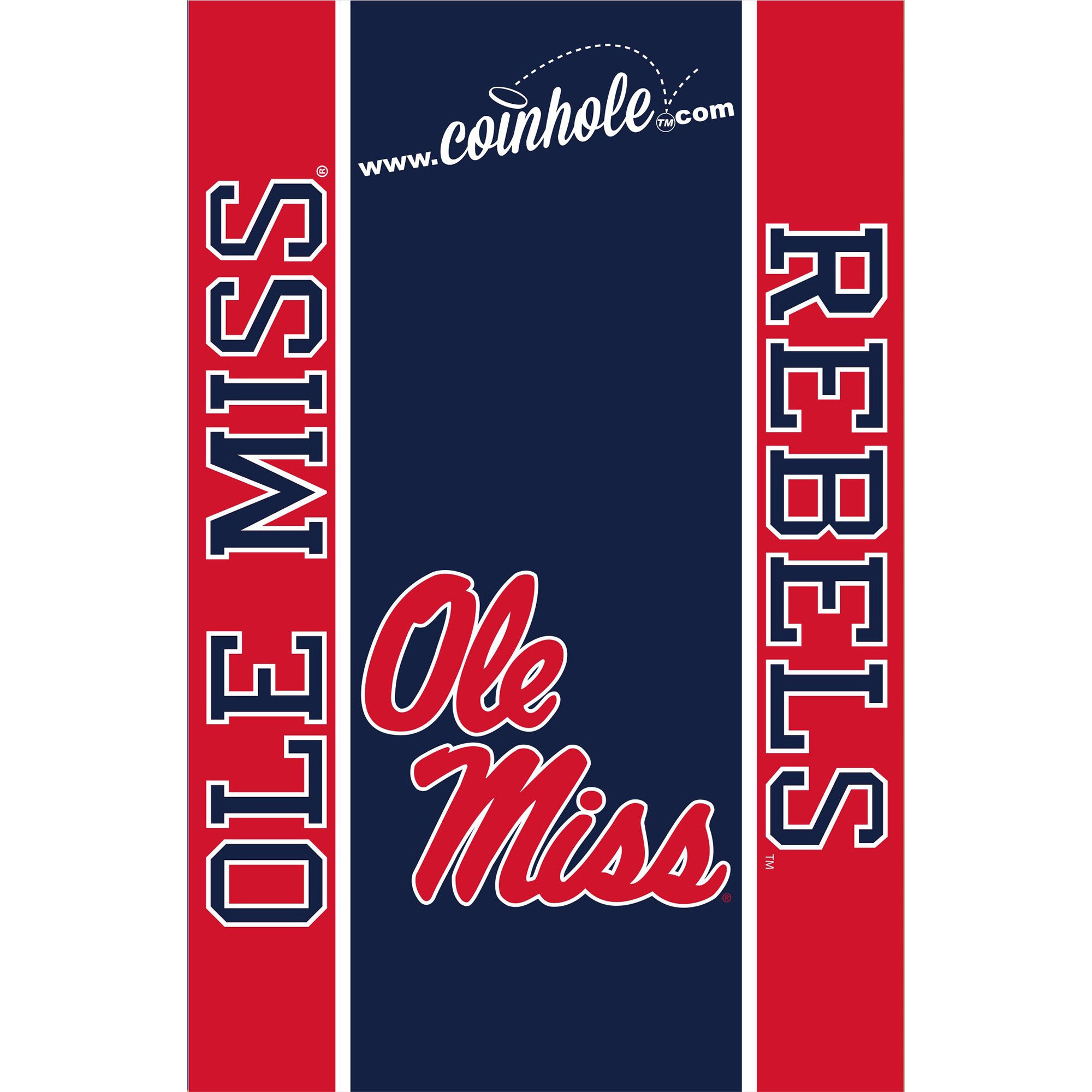 University of Mississippi Ole Miss Coinhole®