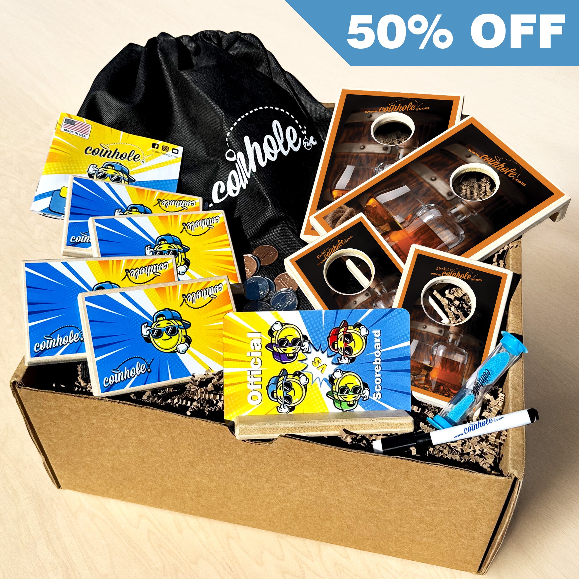 Bootlegger Coinhole® Complete Collection Bundle