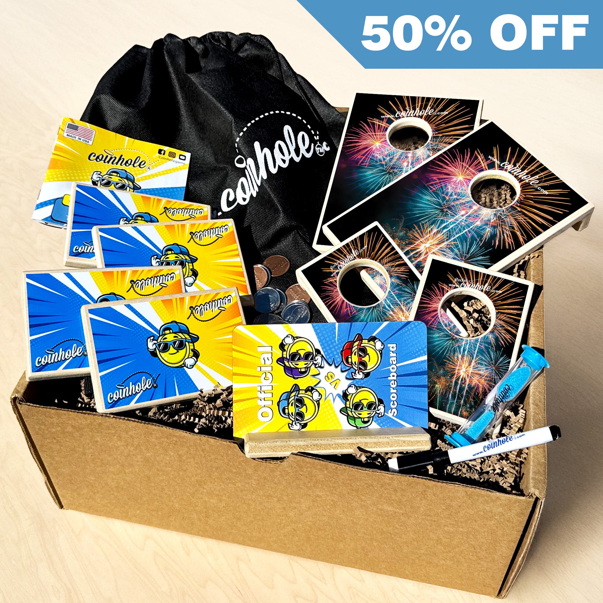 Firework Coinhole® Complete Collection Bundle