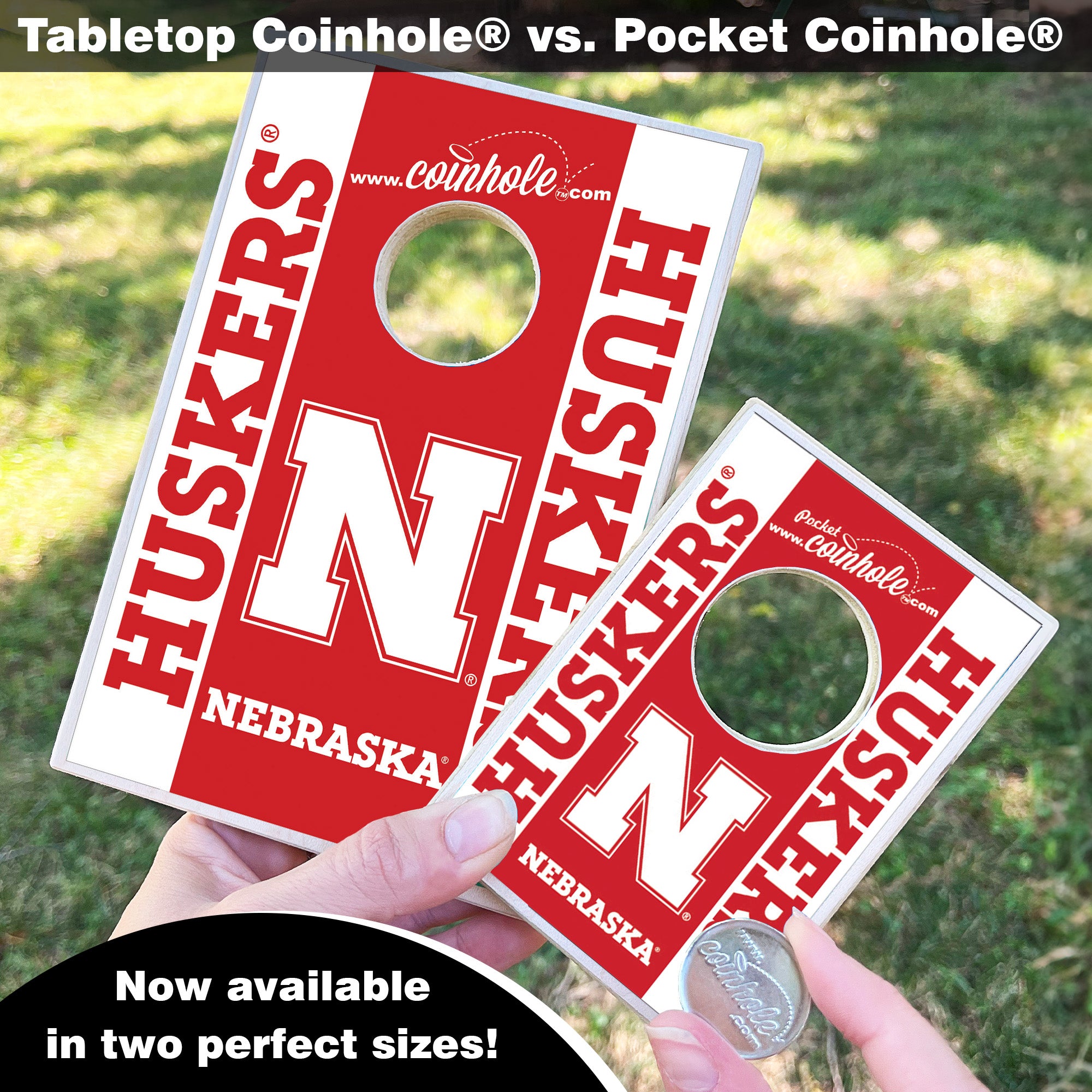 Nebraska Huskers Coinhole®