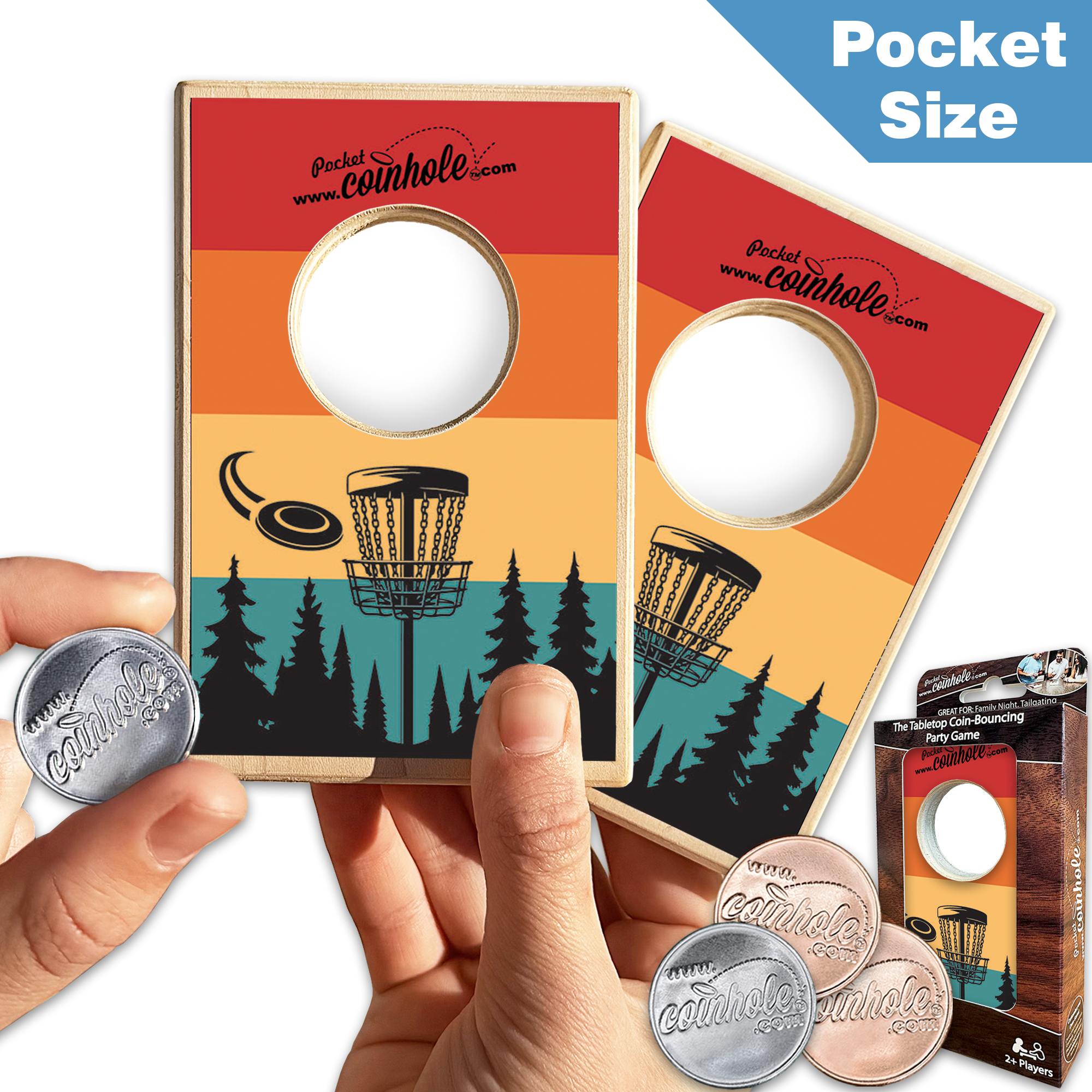 Disc Golf Basket Coinhole®
