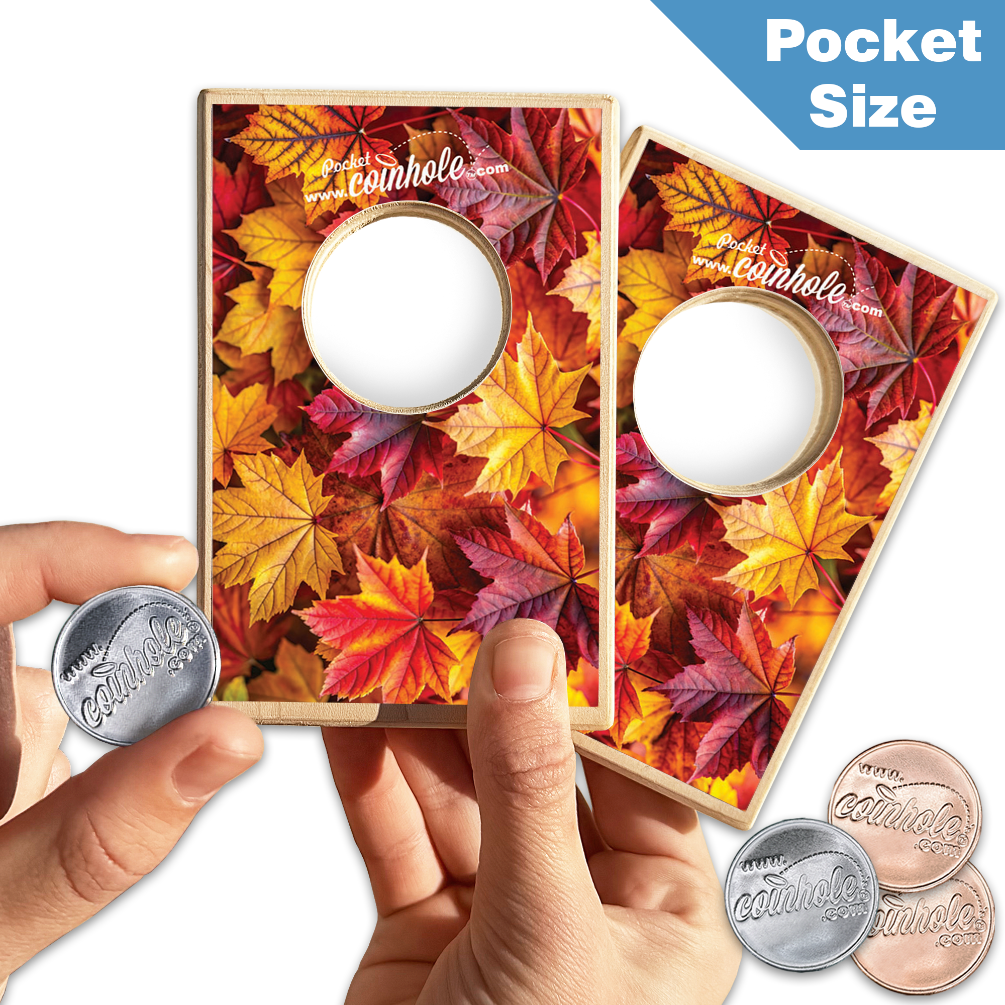 Fall Leaves Coinhole®
