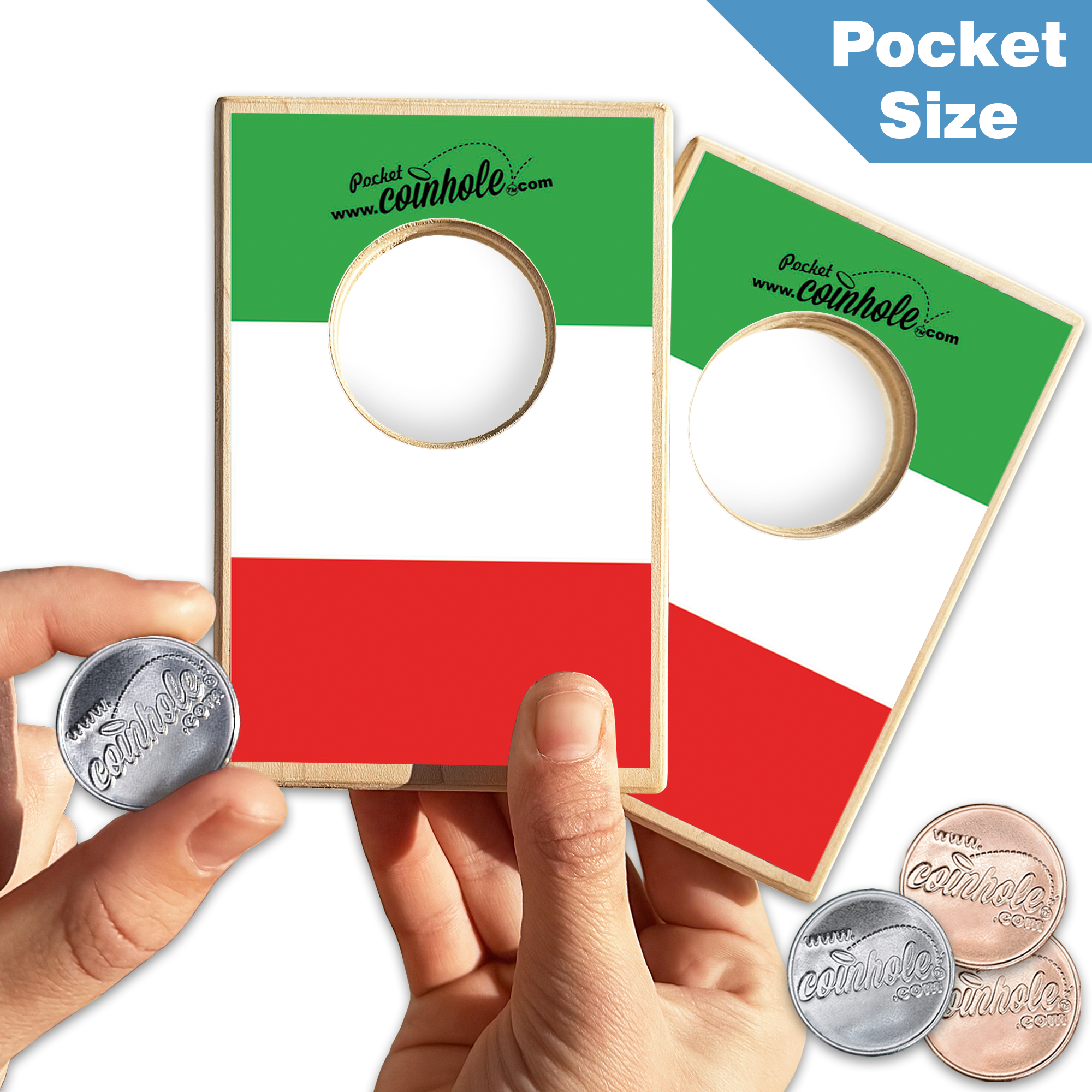 Italy Flag Coinhole®