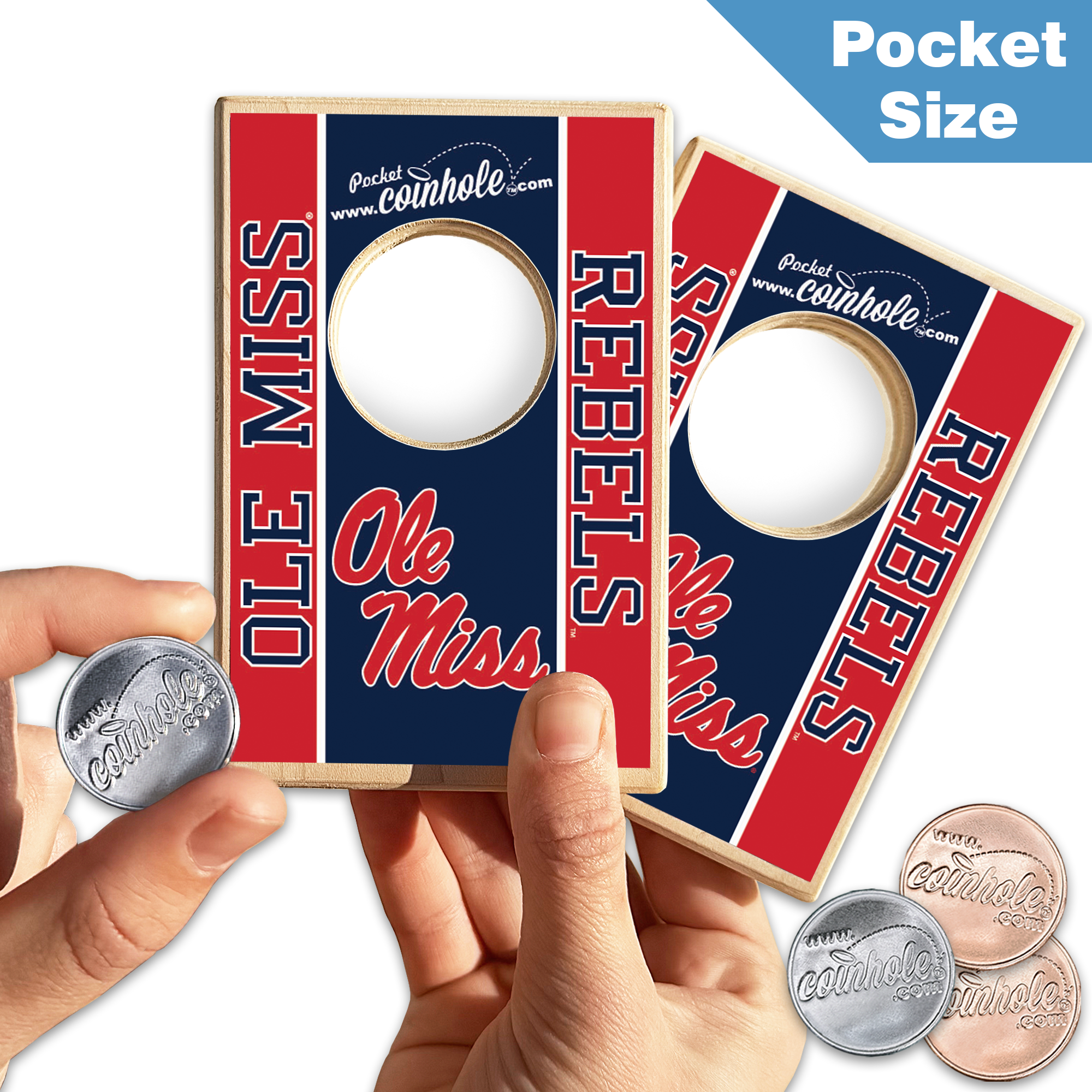University of Mississippi Ole Miss Coinhole®