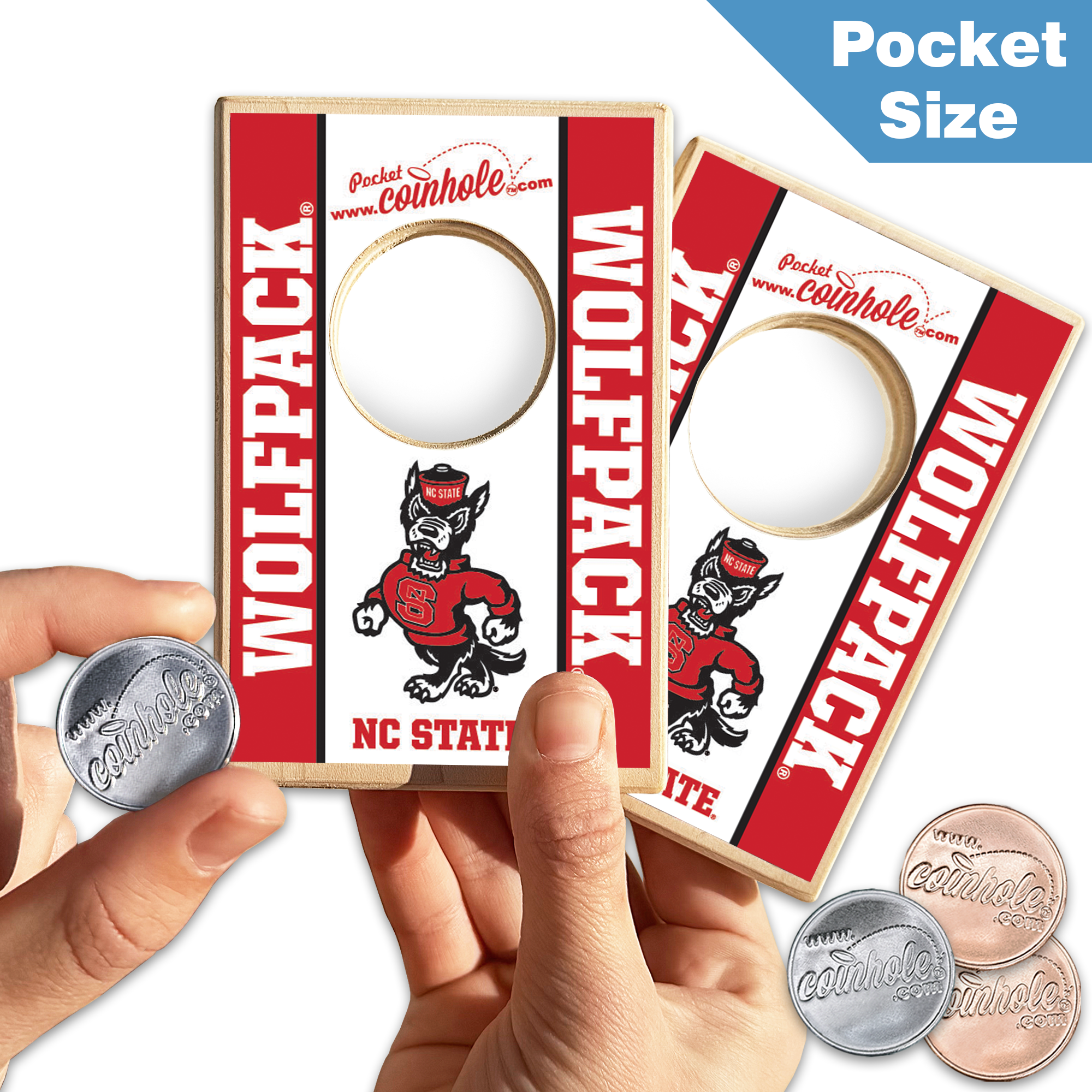 NC State Wolf Coinhole®
