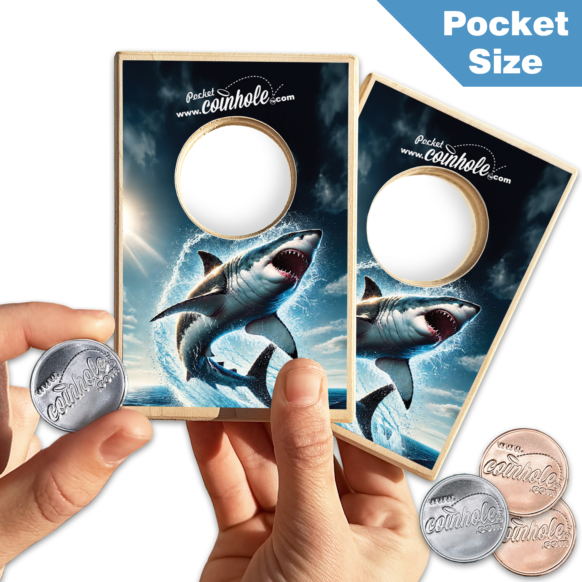 Shark Bite Coinhole®