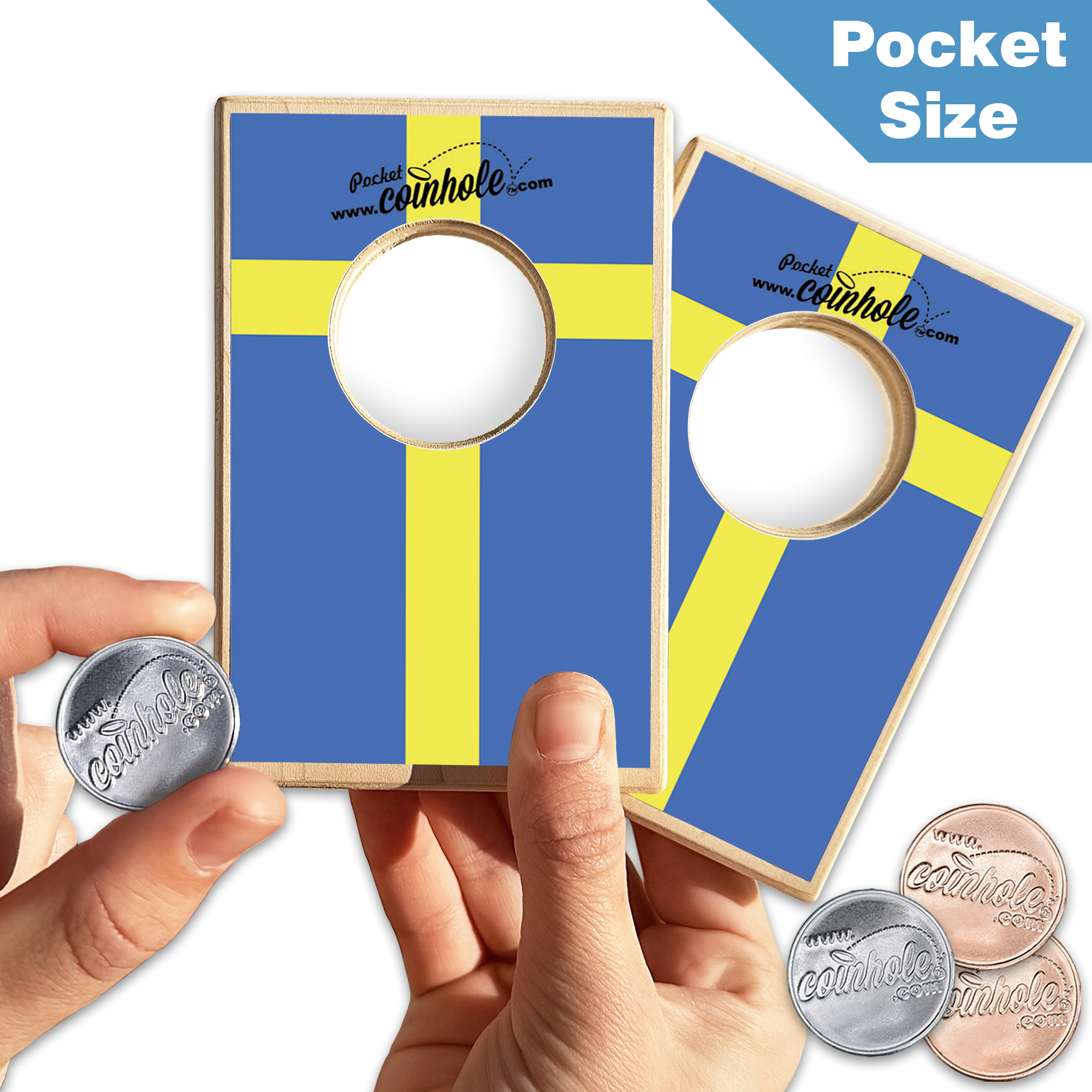 Sweden Flag Coinhole®