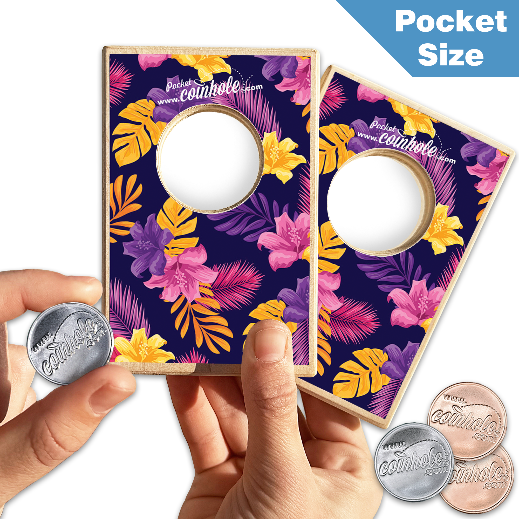 Tropical Flowers Coinhole®