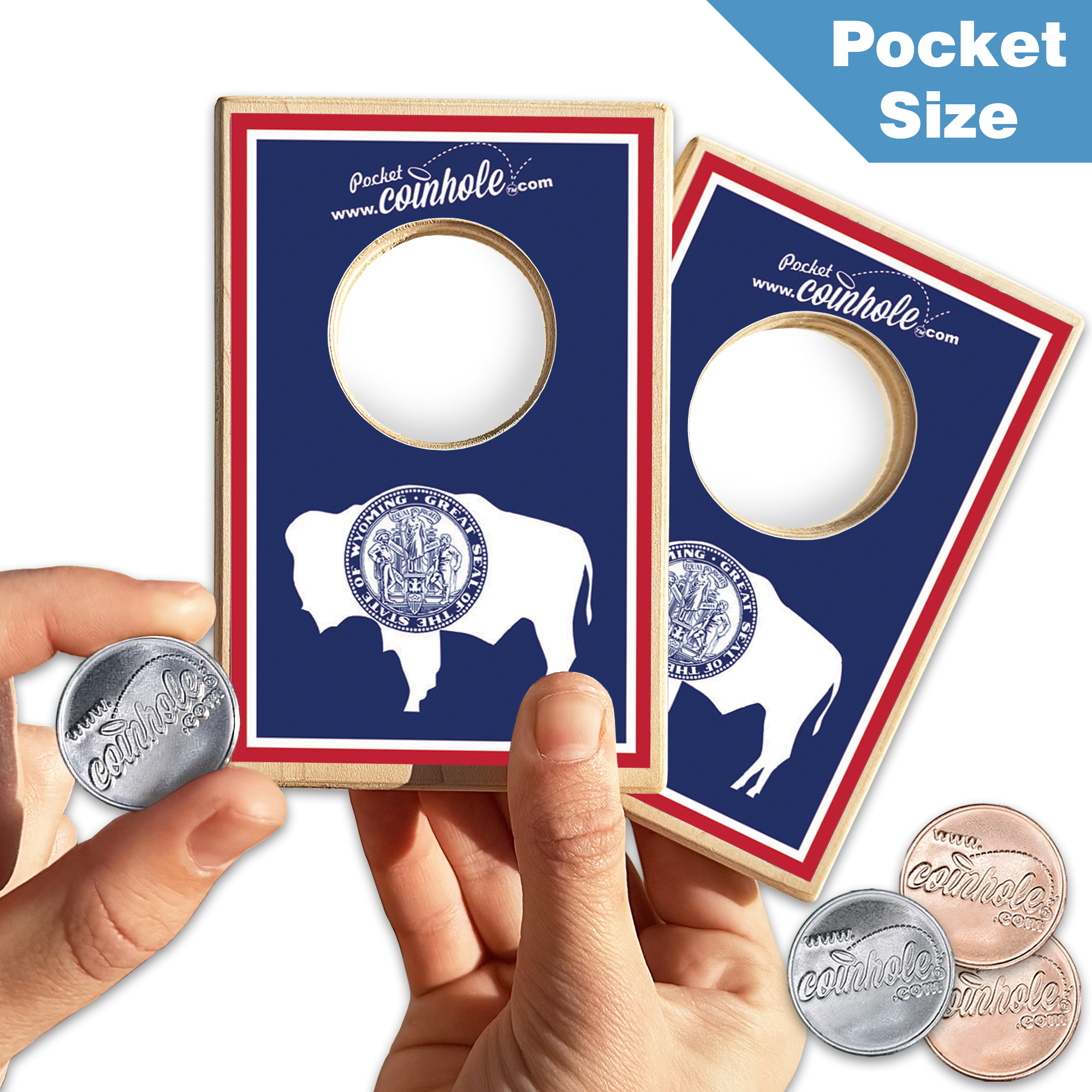 Wyoming State Flag Coinhole®